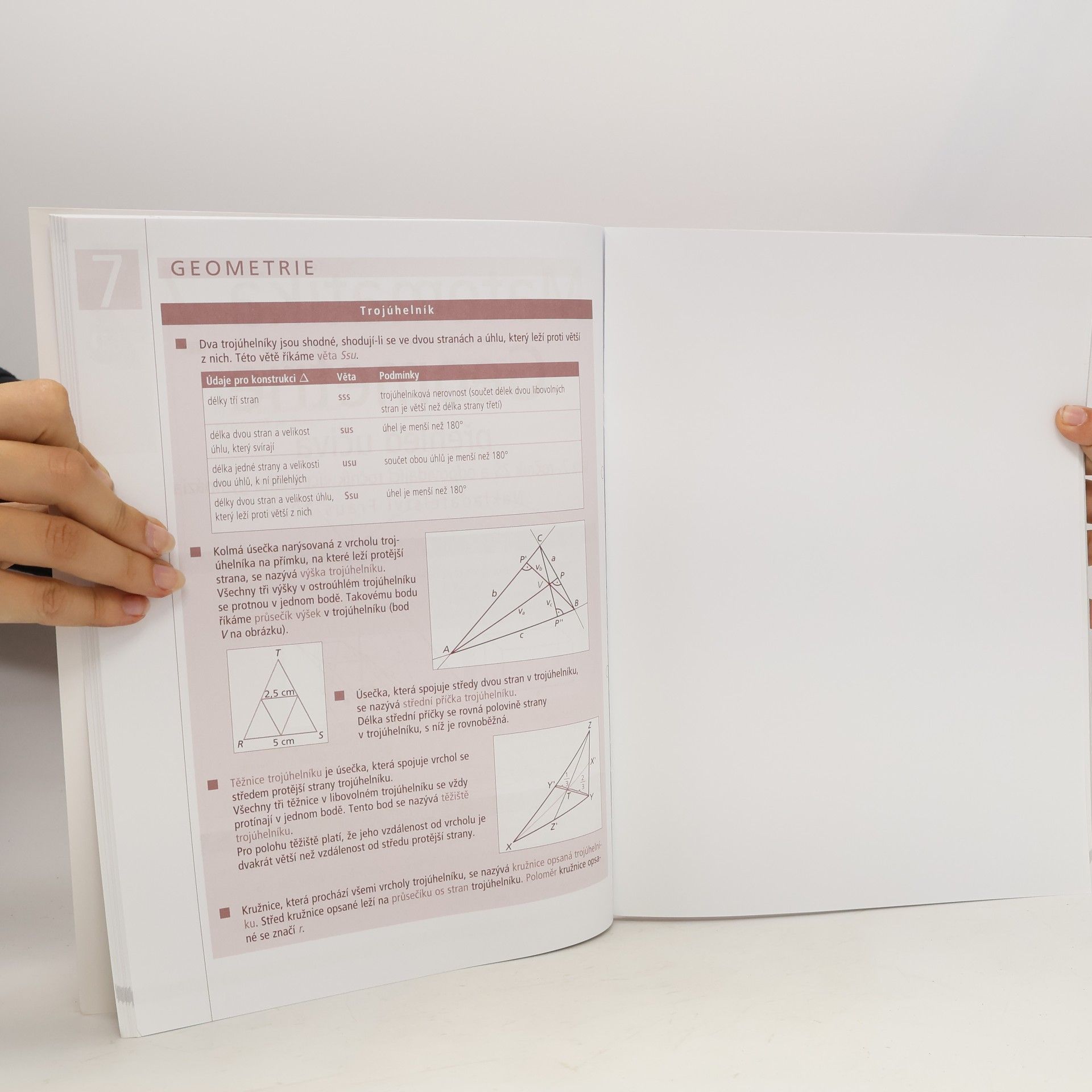 Kolektív autorov Matematika 7 Geometrie - Pracovní sešit