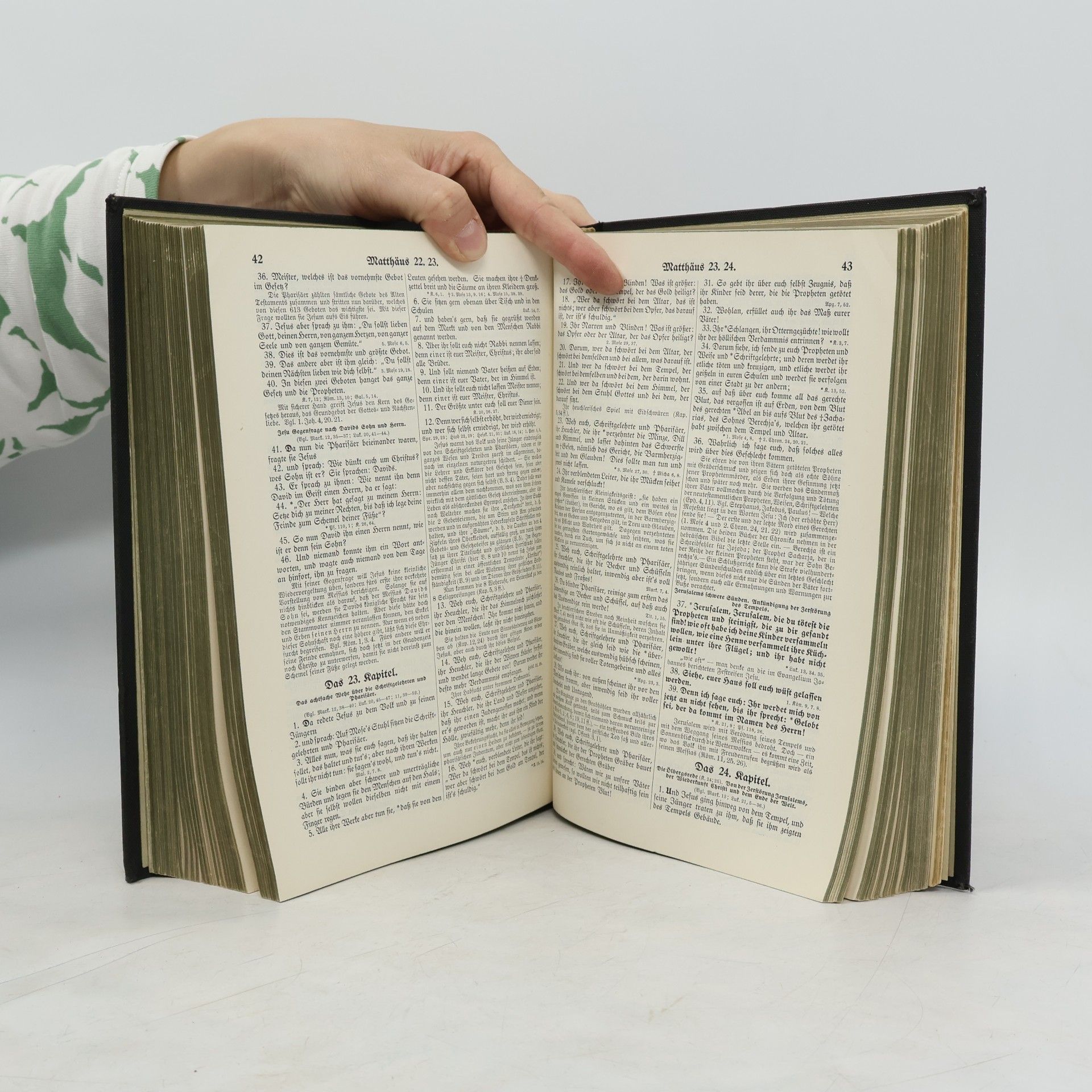 Martin Luther Die Bibel oder die ganze Heilige Schrift des Alten und Neuen Testaments nach der deutschen Übersetzung D. Martin Luthers