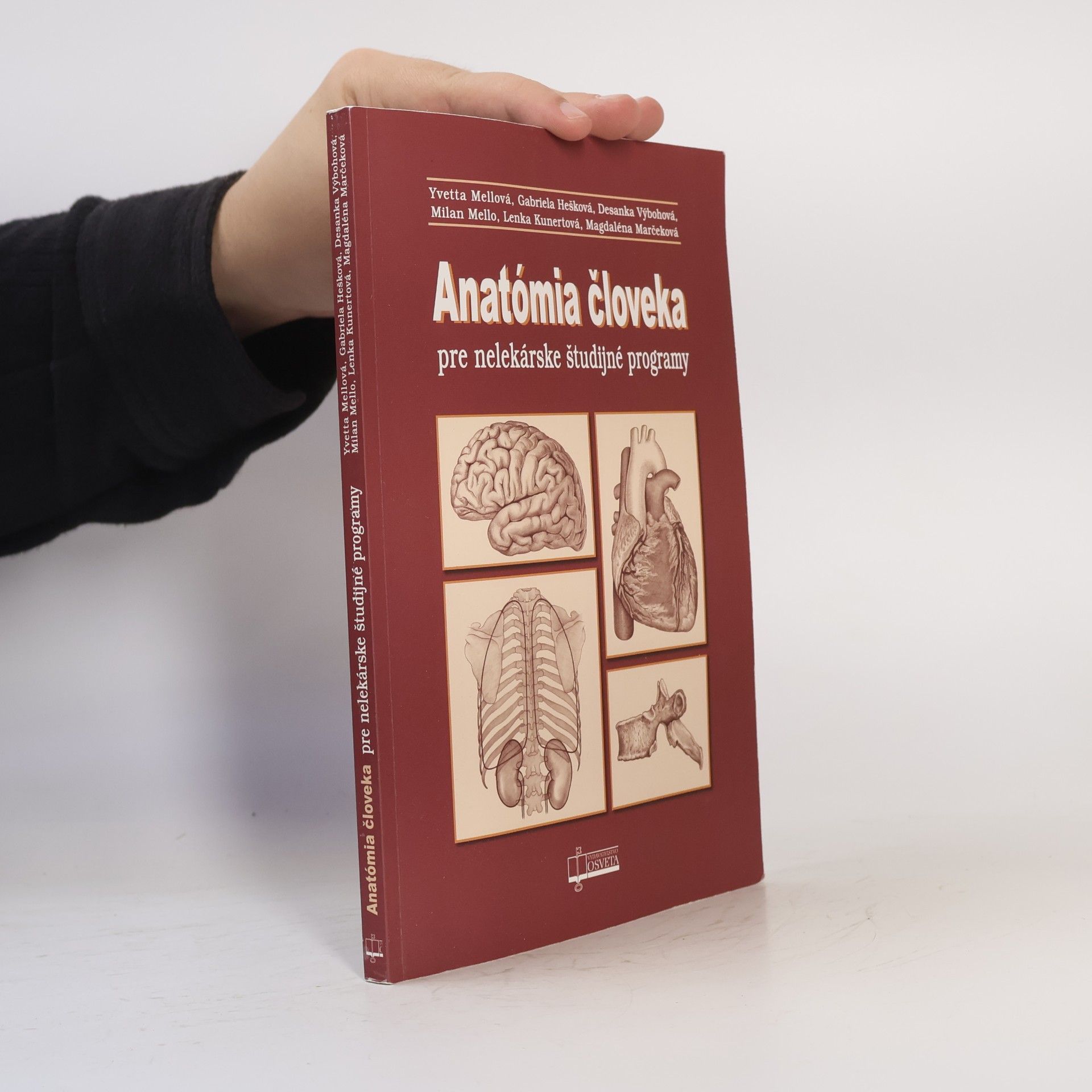 Autorenkollektiv Anatómia človeka. Pre nelekárske študijné programy