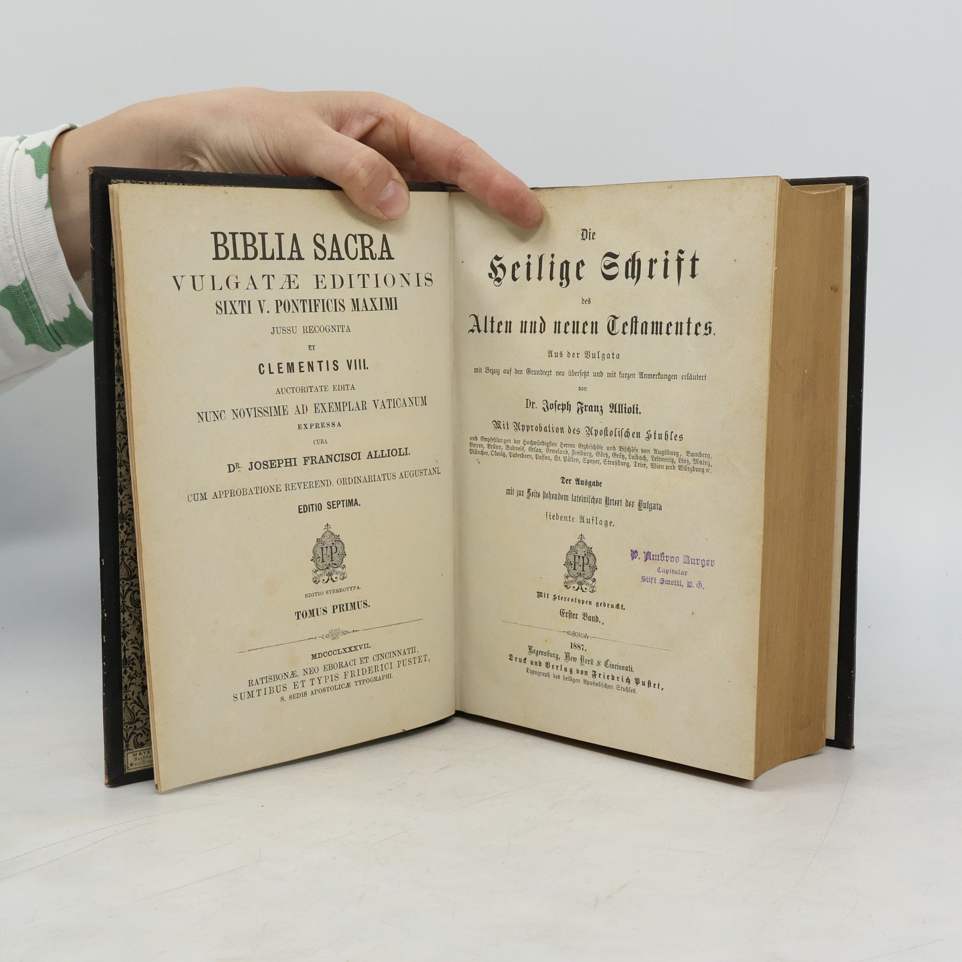 Autorenkollektiv Die heilige Schrift des Alten und neuen Testaments 1