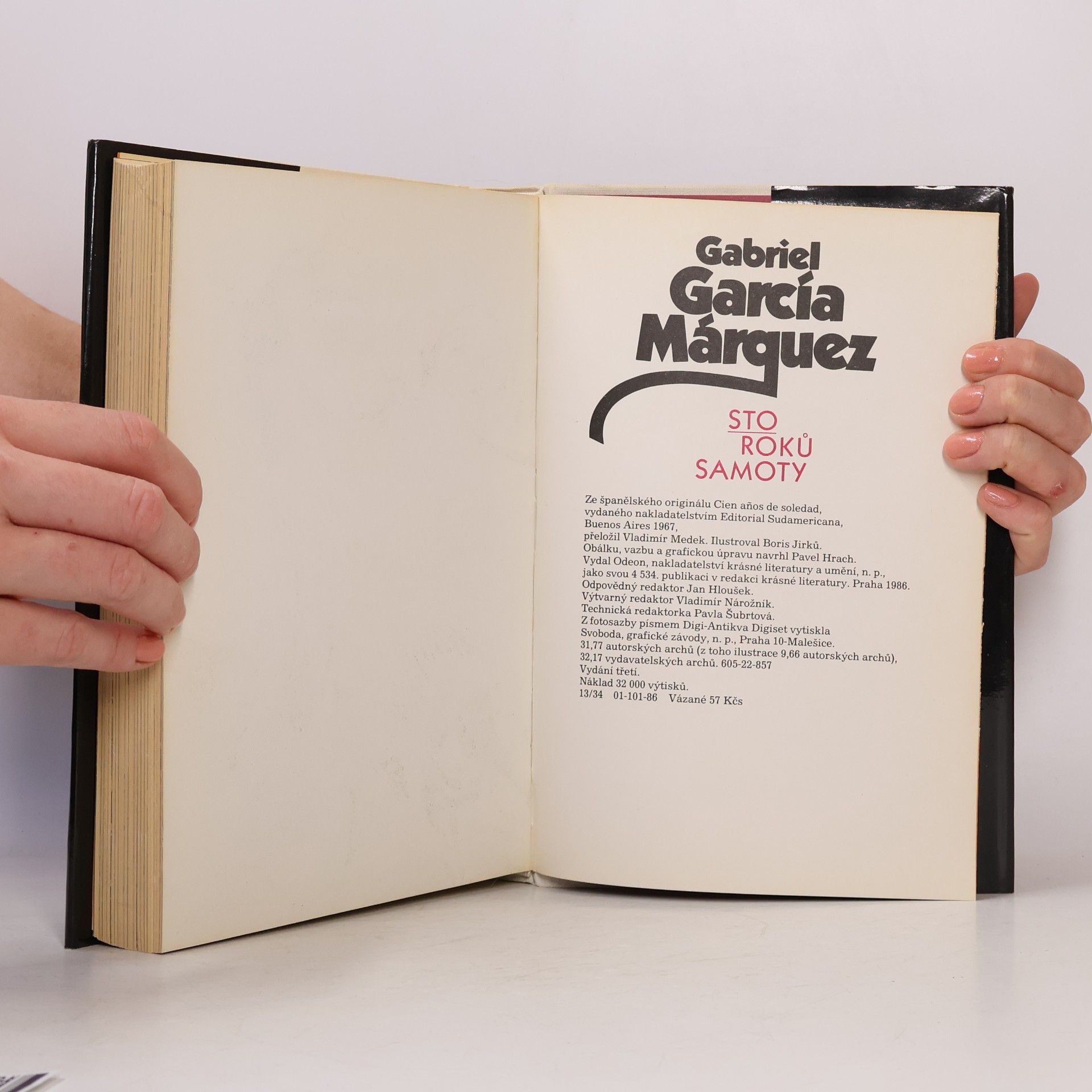 Gabriel García Márquez Sto roků samoty