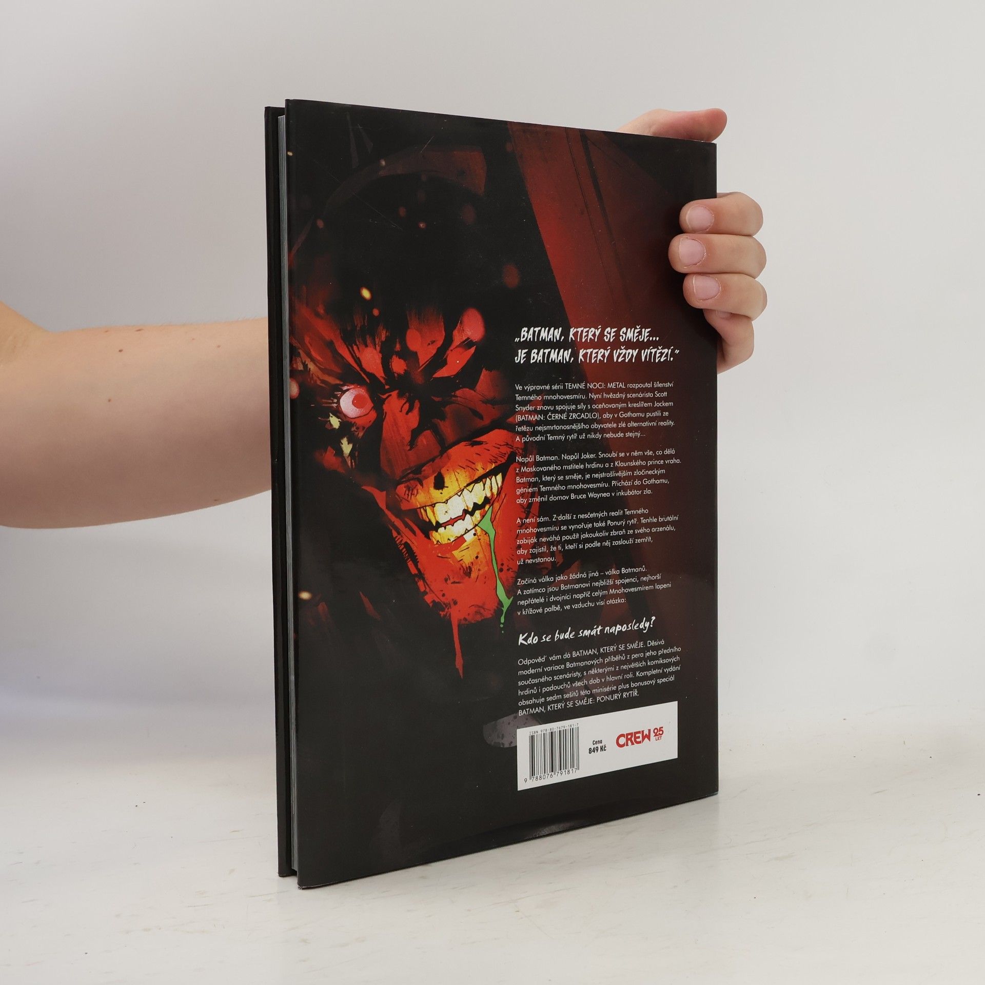 Scott Snyder Batman, který se směje