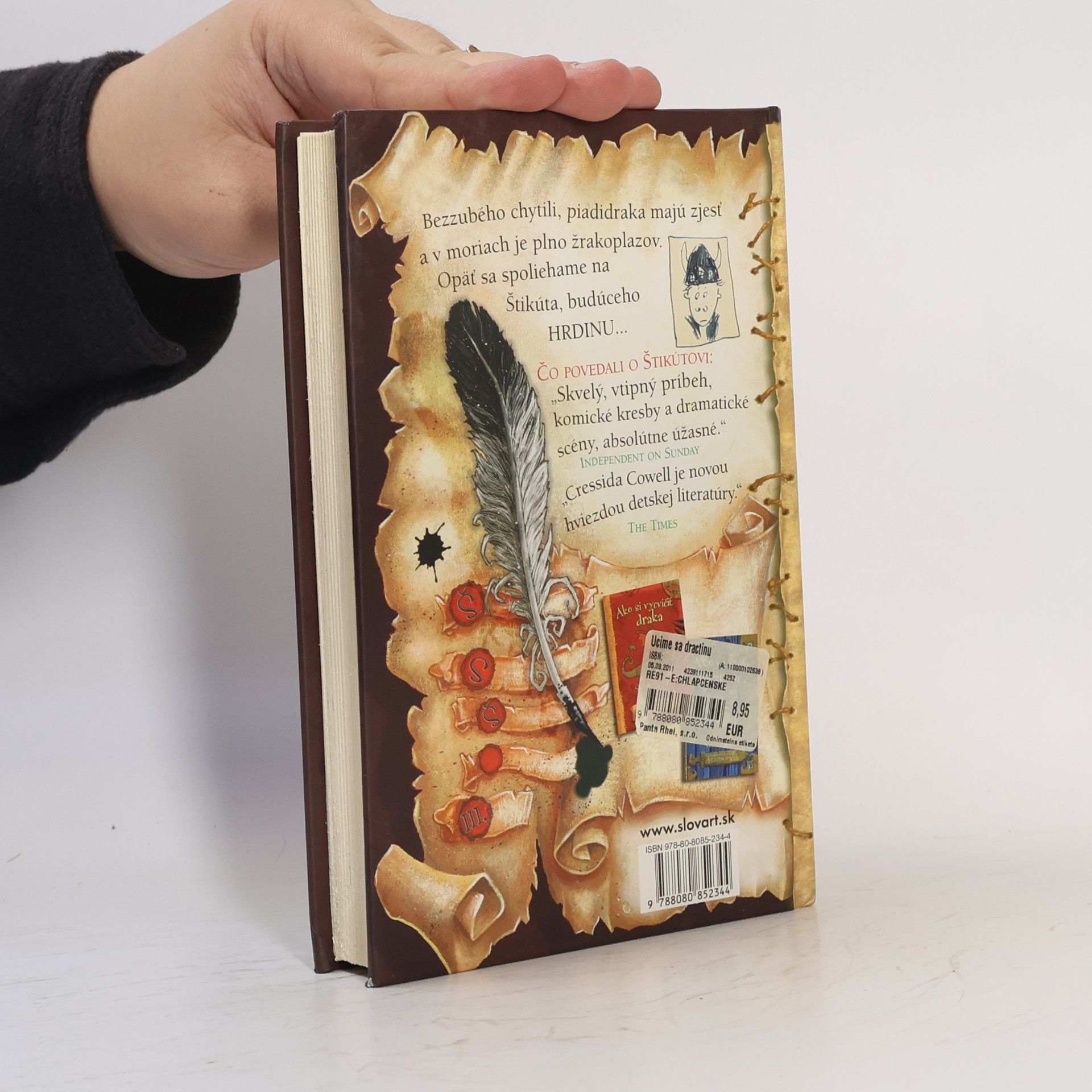 Cressida Cowell Učíme sa dračtinu