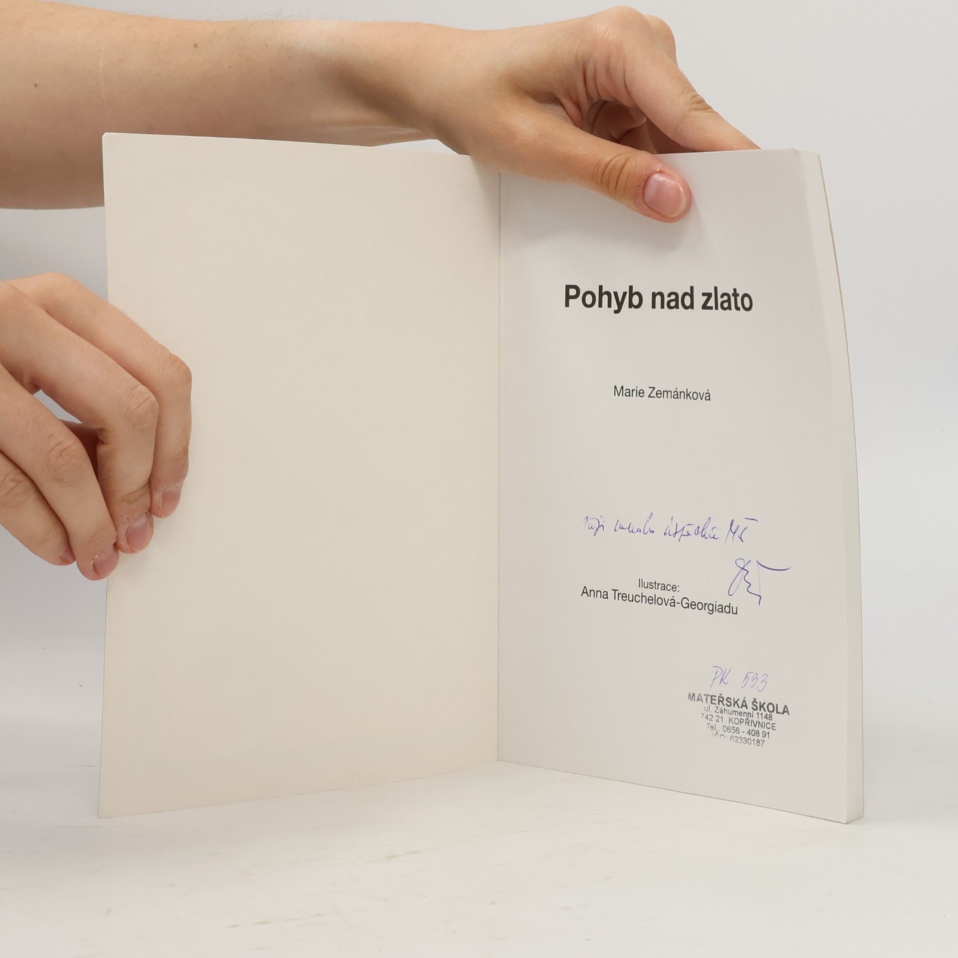 Marie Zemánková Pohyb nad zlato