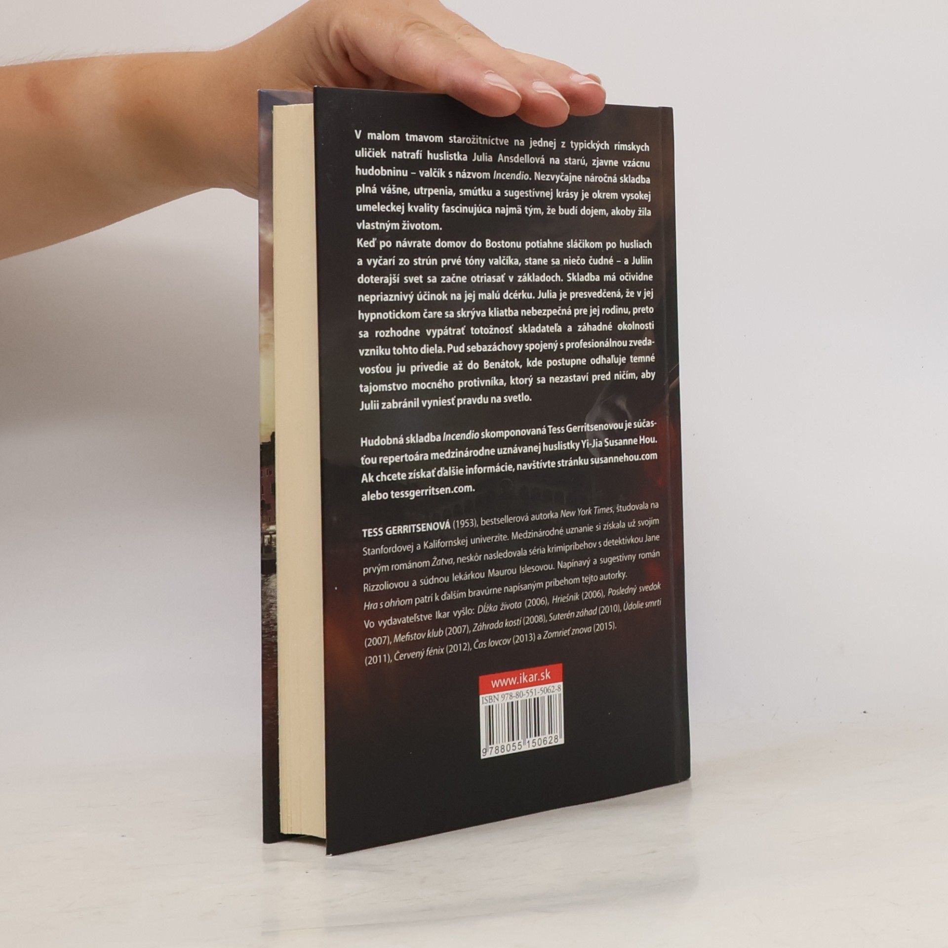 Tess Gerritsen Hra s ohňom