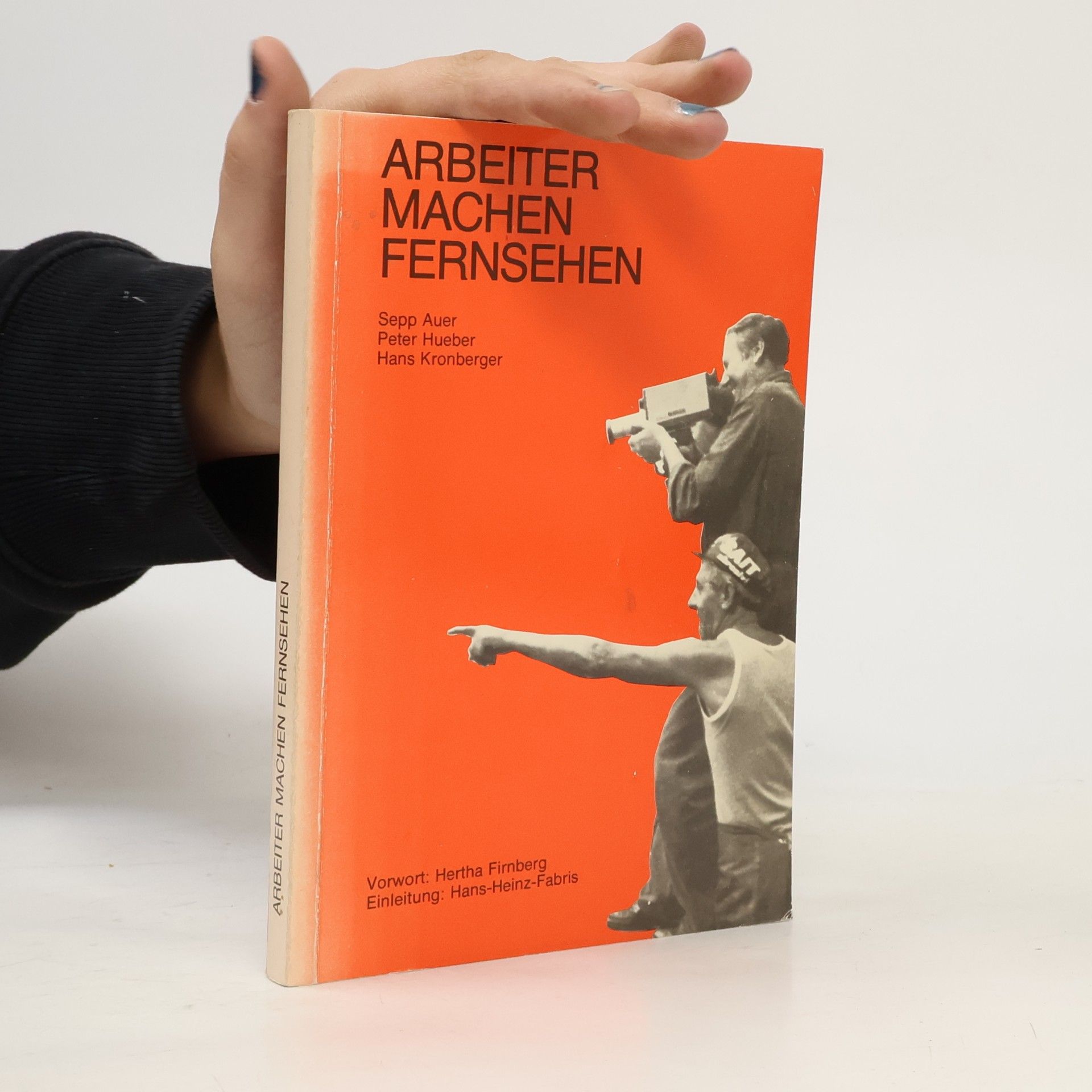 Arbeiter machen Fernsehen