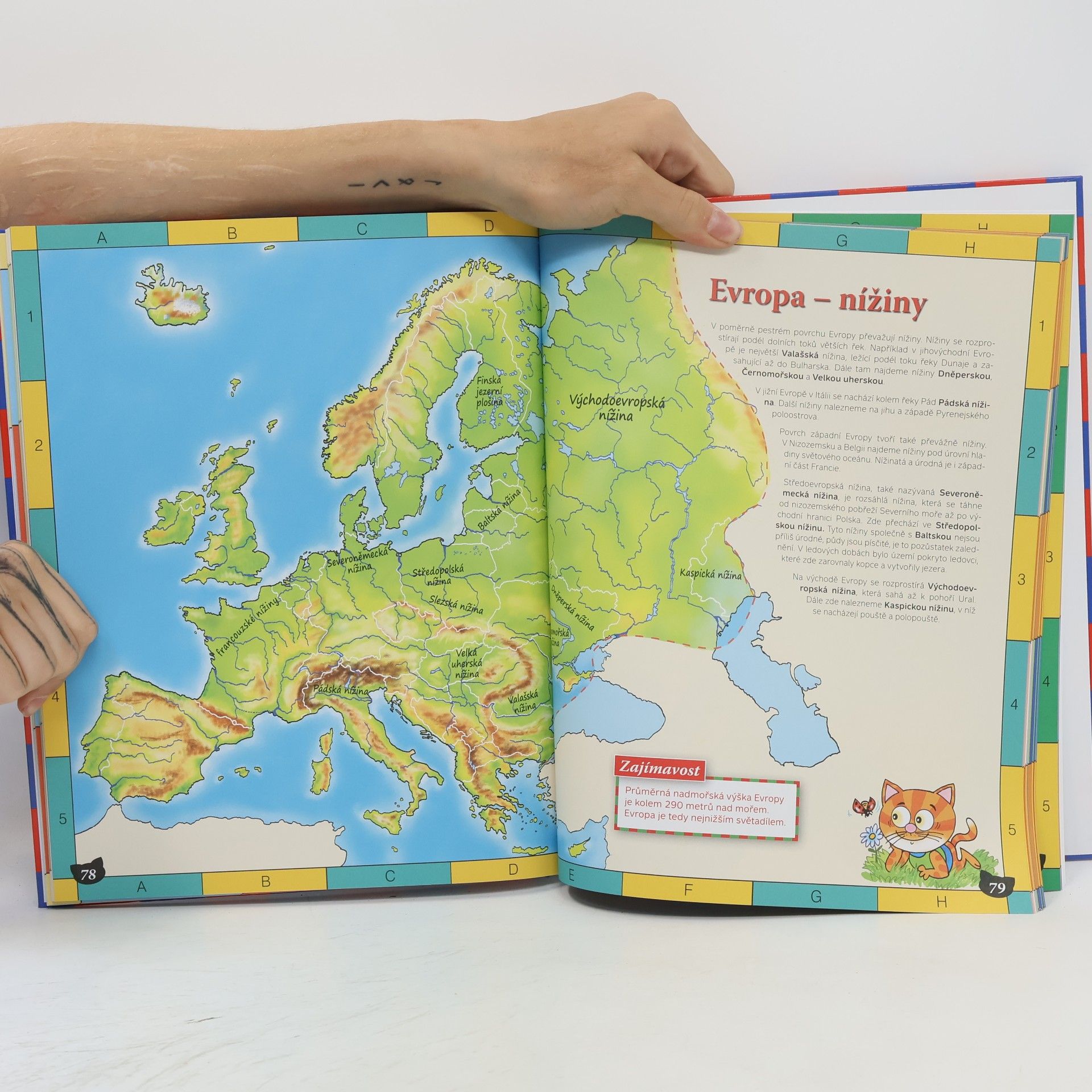 Pláničková Fantová Petra Dětský ilustrovaný atlas : Česká republika, Evropa