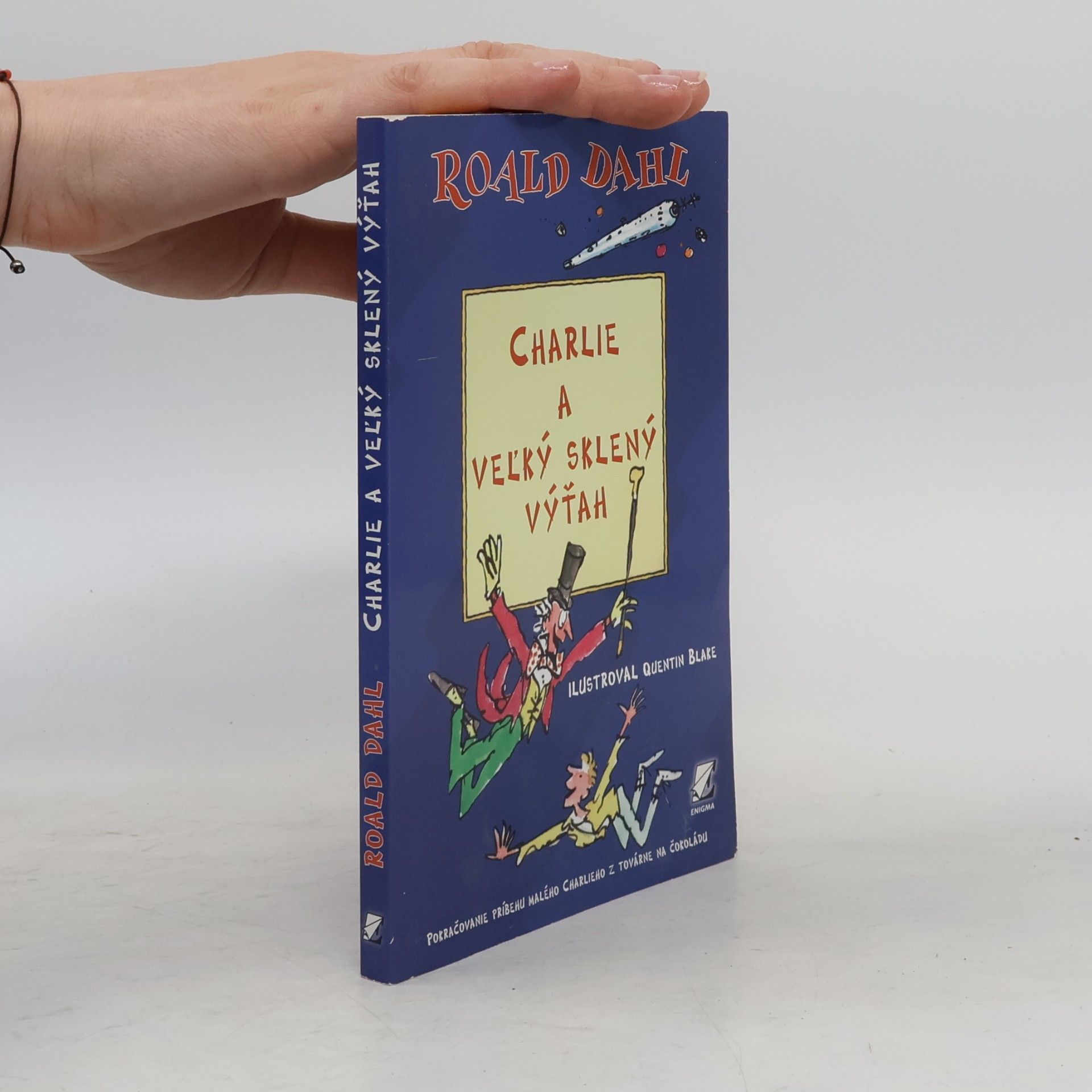 Roald Dahl Charlie a veľký sklenený výťah