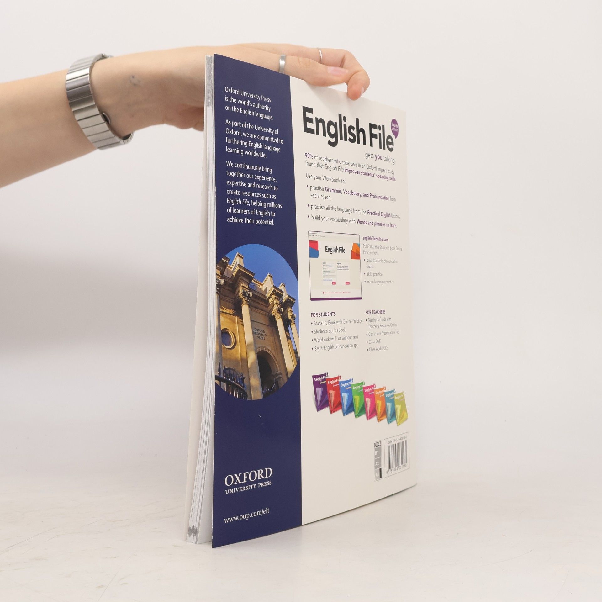 Clive Oxenden English File Fourth Edition Beginner: Workbook with Key