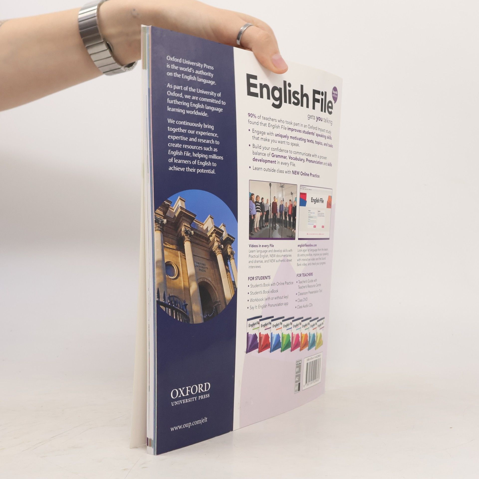 Clive Oxeden English File Fourth Edition Beginner Student's Book