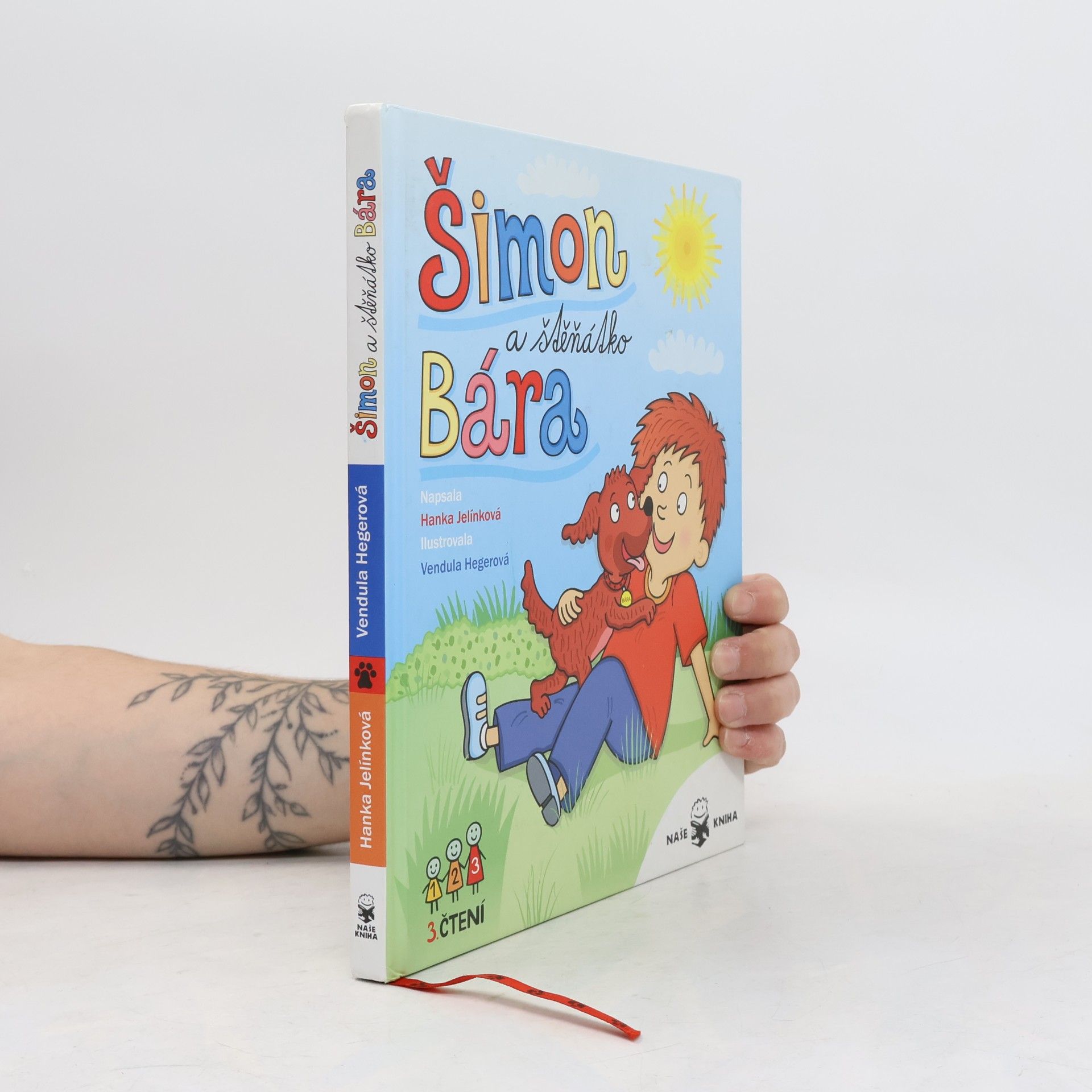 Hanka Jelínková Šimon a štěnátko Bára
