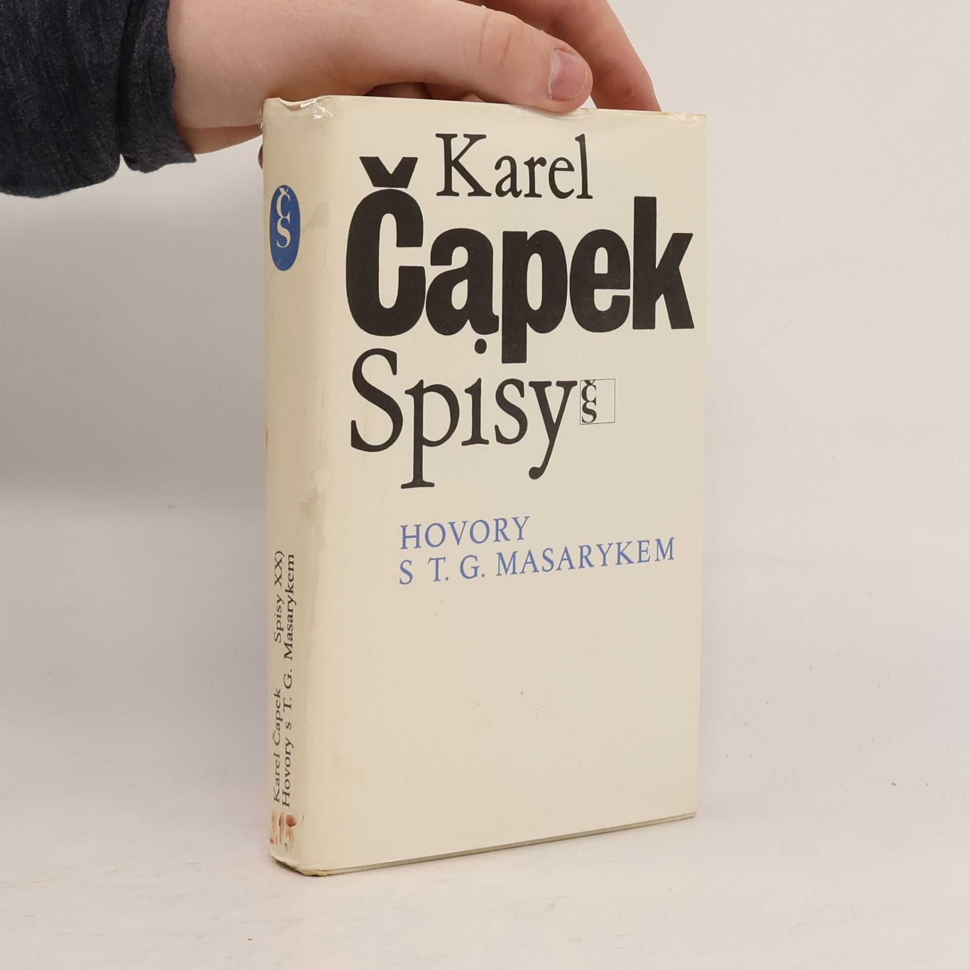 Karel Čapek Hovory s T. G. Masarykem
