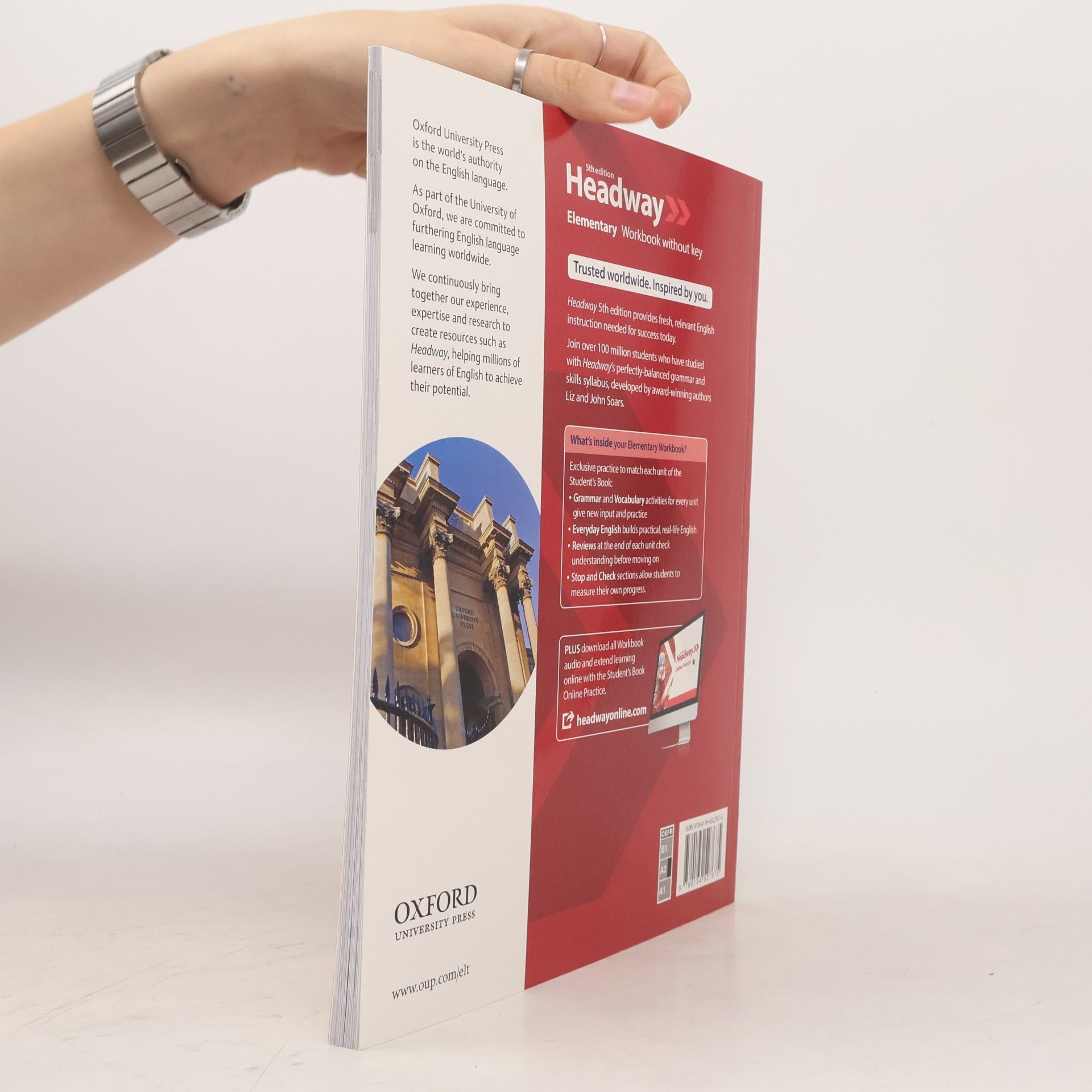 Liz Soars New Headway Fifth edition Elementary:Workbook without answer key
