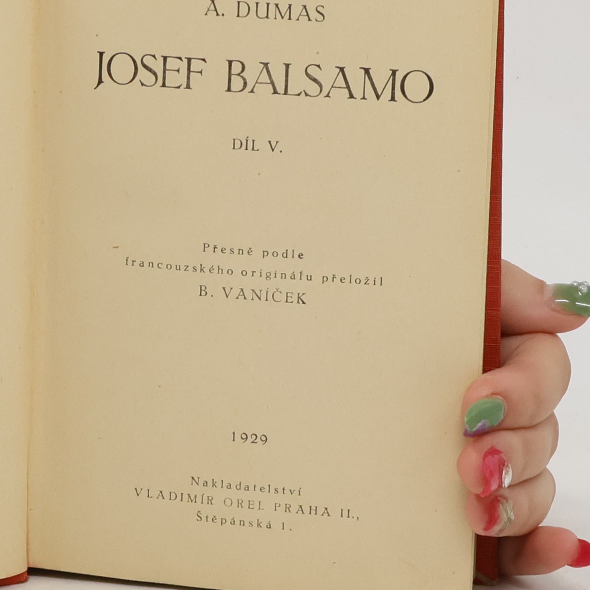 Alexandre Dumas starší Paměti lékařovy