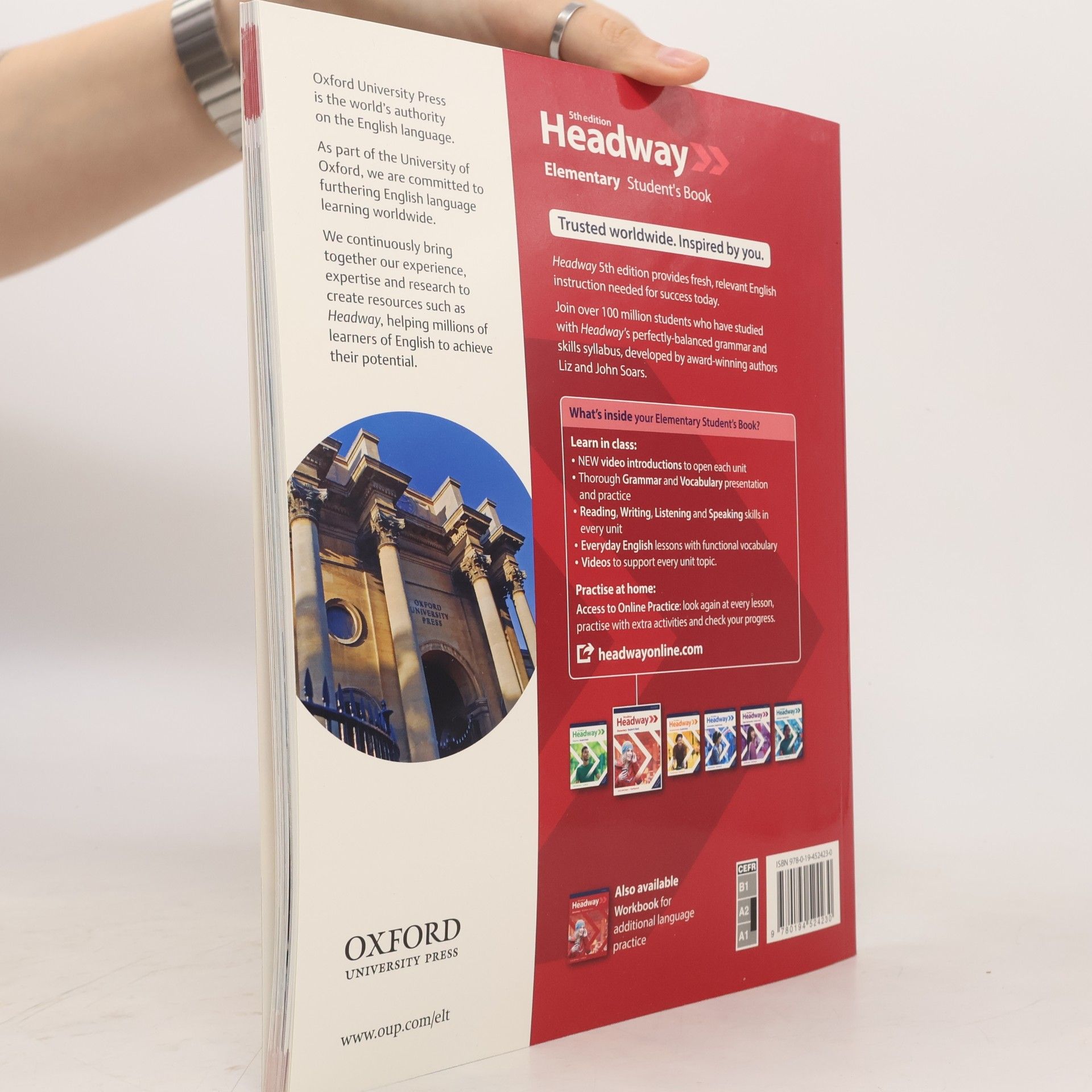 Liz Soars Headway 5th edition. Elementary Student's Book