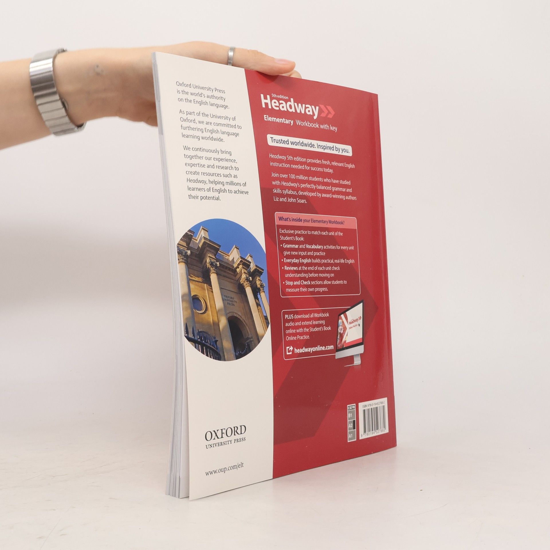 Liz Soars New Headway Fifth edition Elementary:Workbook with answer key
