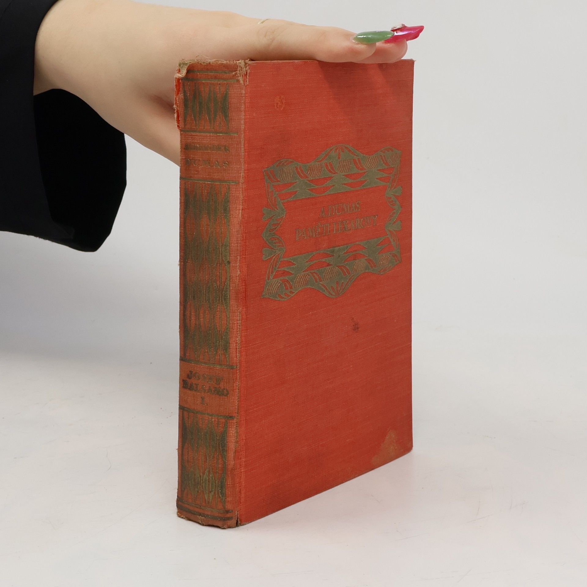 Alexandre Dumas der Ältere Paměti lékařovy I. Josef Balsamo. Díl I.