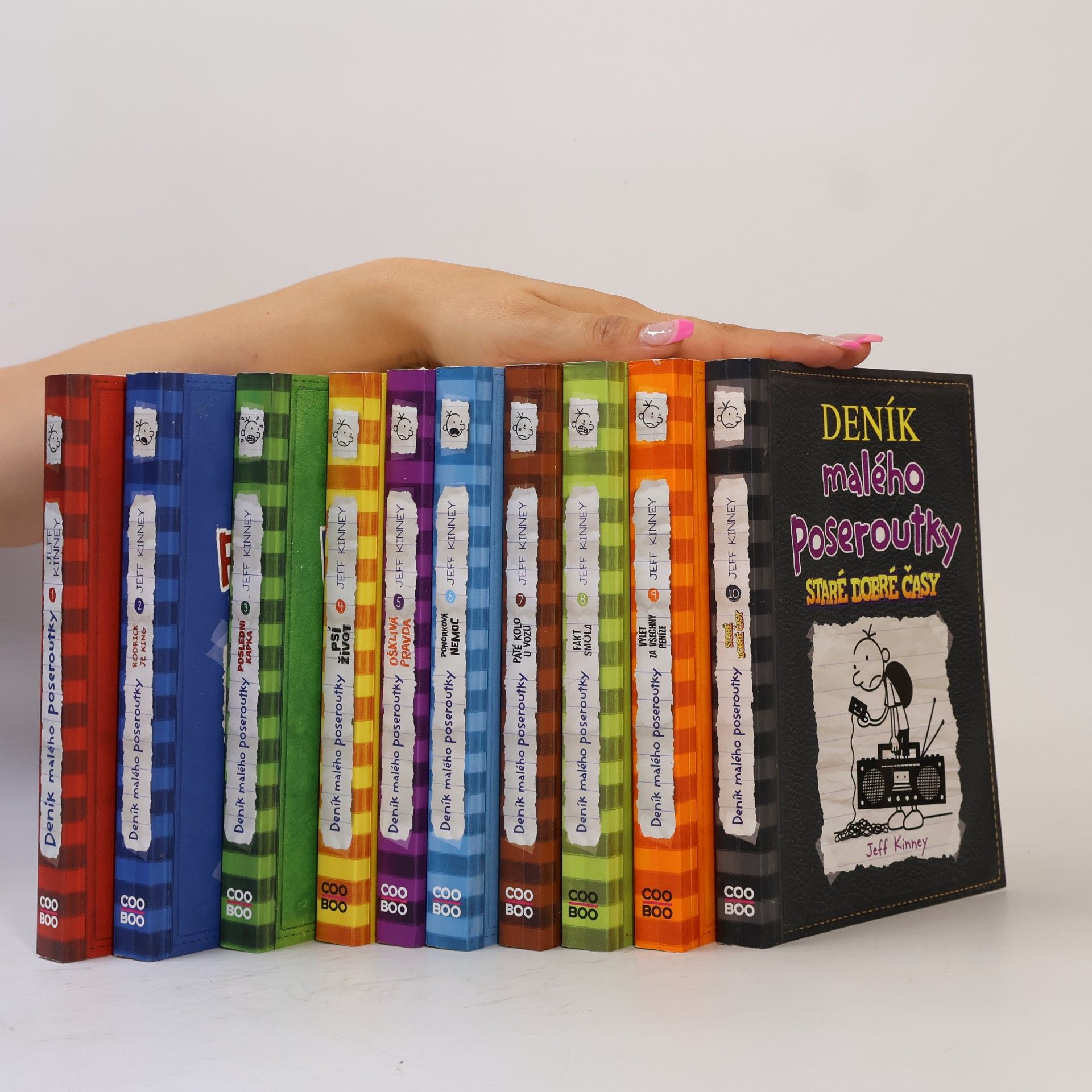 Jeff Kinney Deník malého poseroutky 1-10