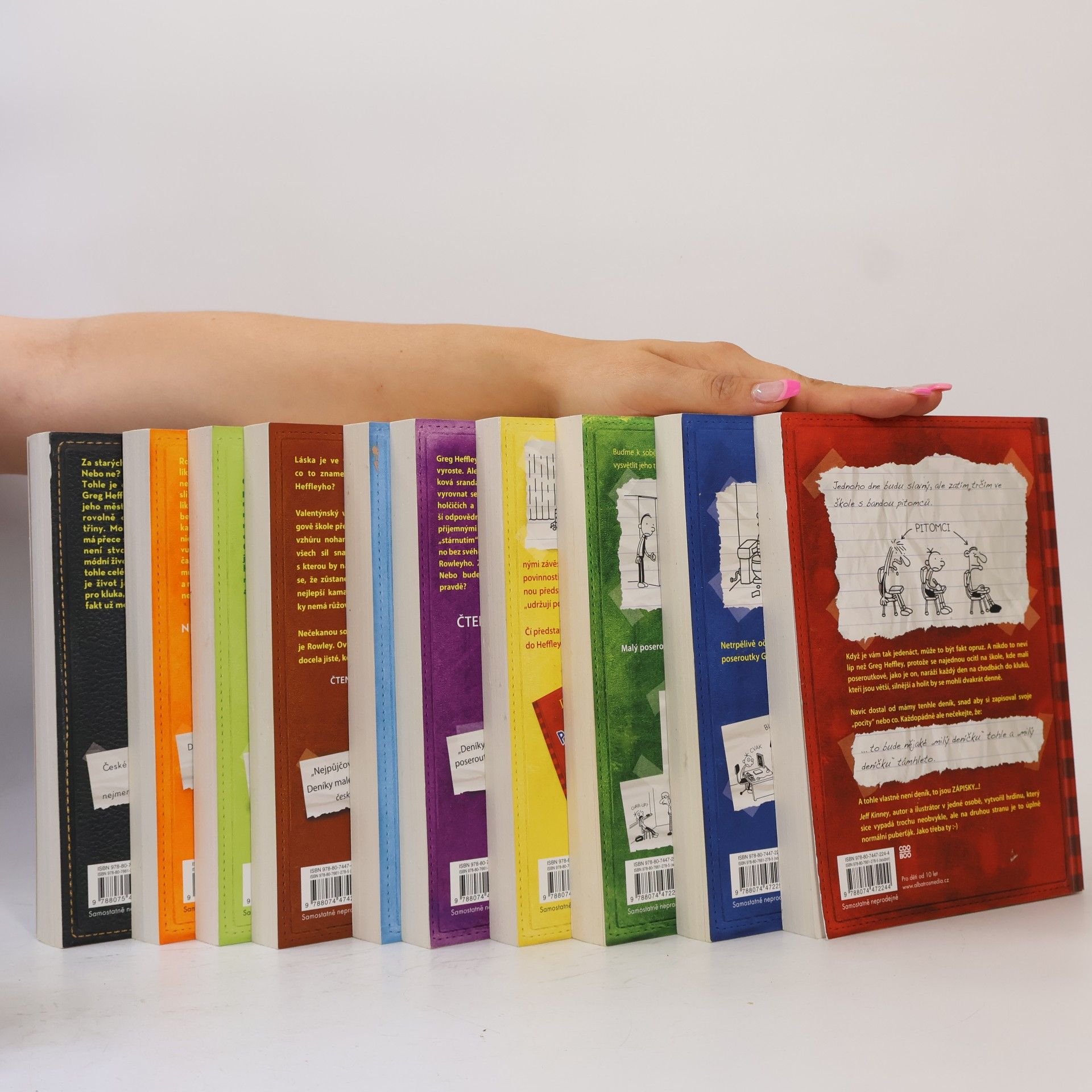 Jeff Kinney Deník malého poseroutky 1-10