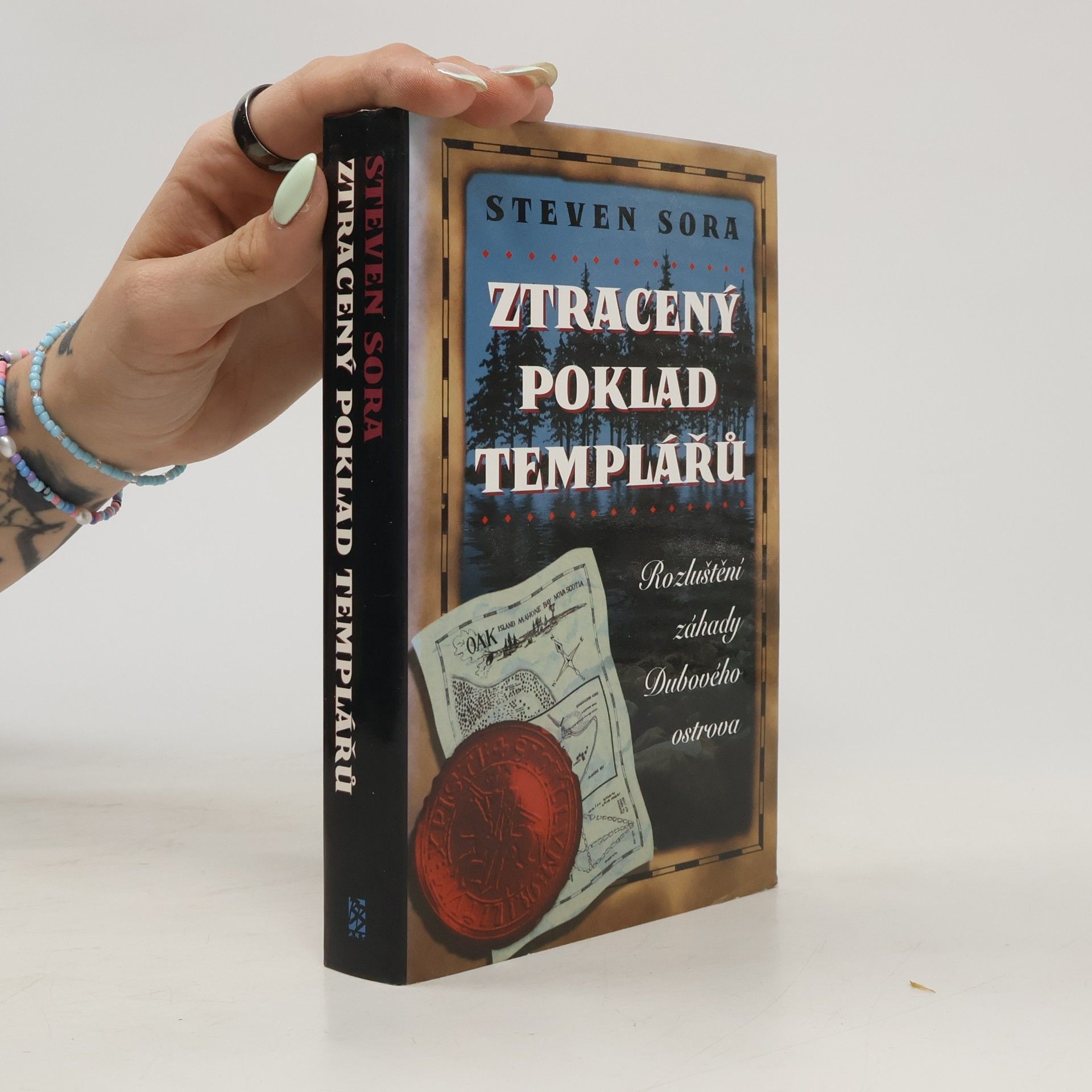 Steven Sora Ztracený poklad templářů. Rozluštění záhady Dubového ostrova