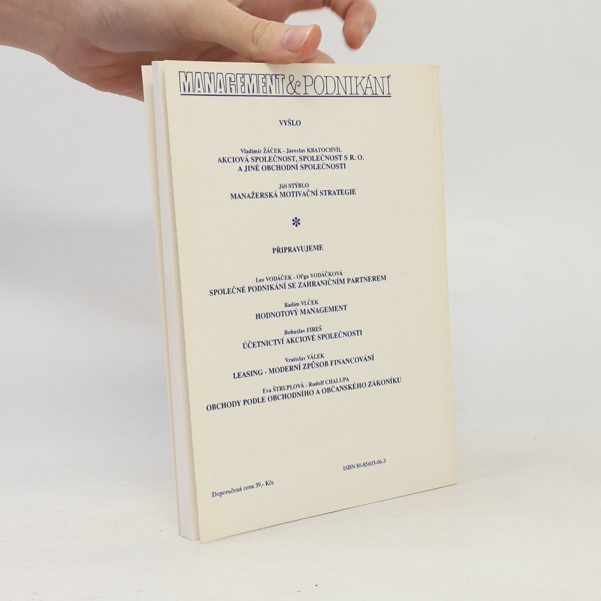 Jiří Fotr Jak hodnotit a snižovat podnikatelské riziko