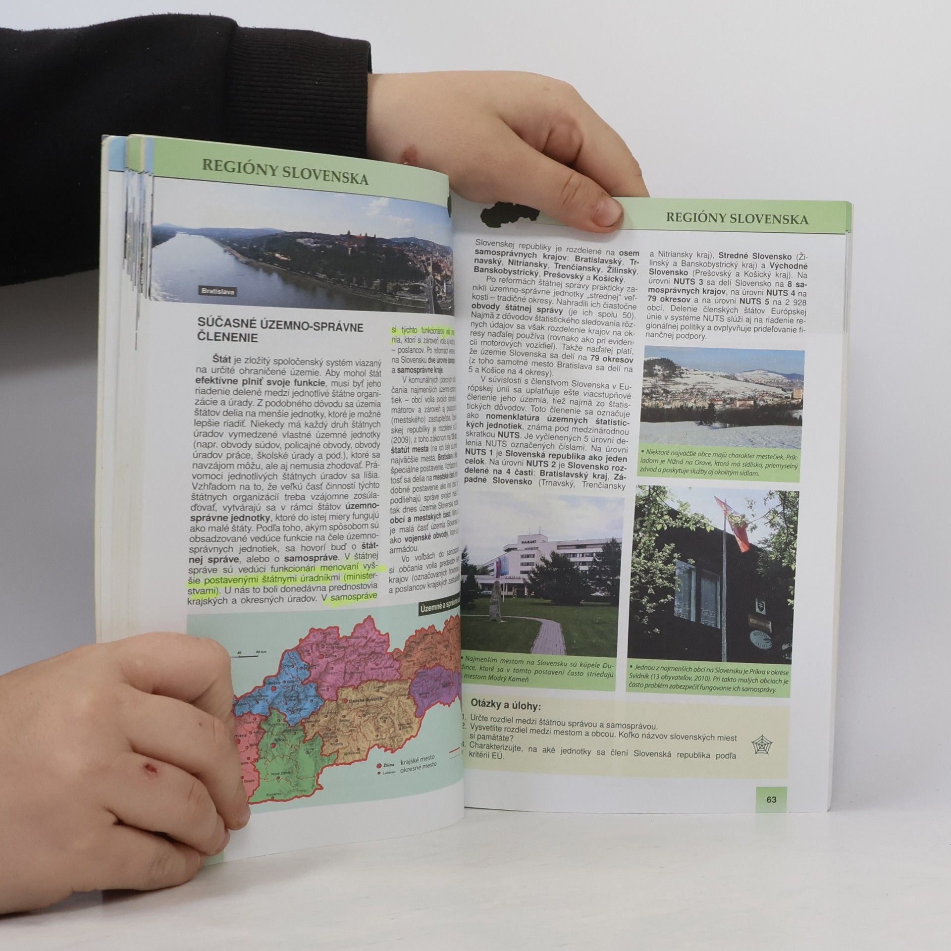 AA.VV. Geografia pre 3. ročník gymnázií
