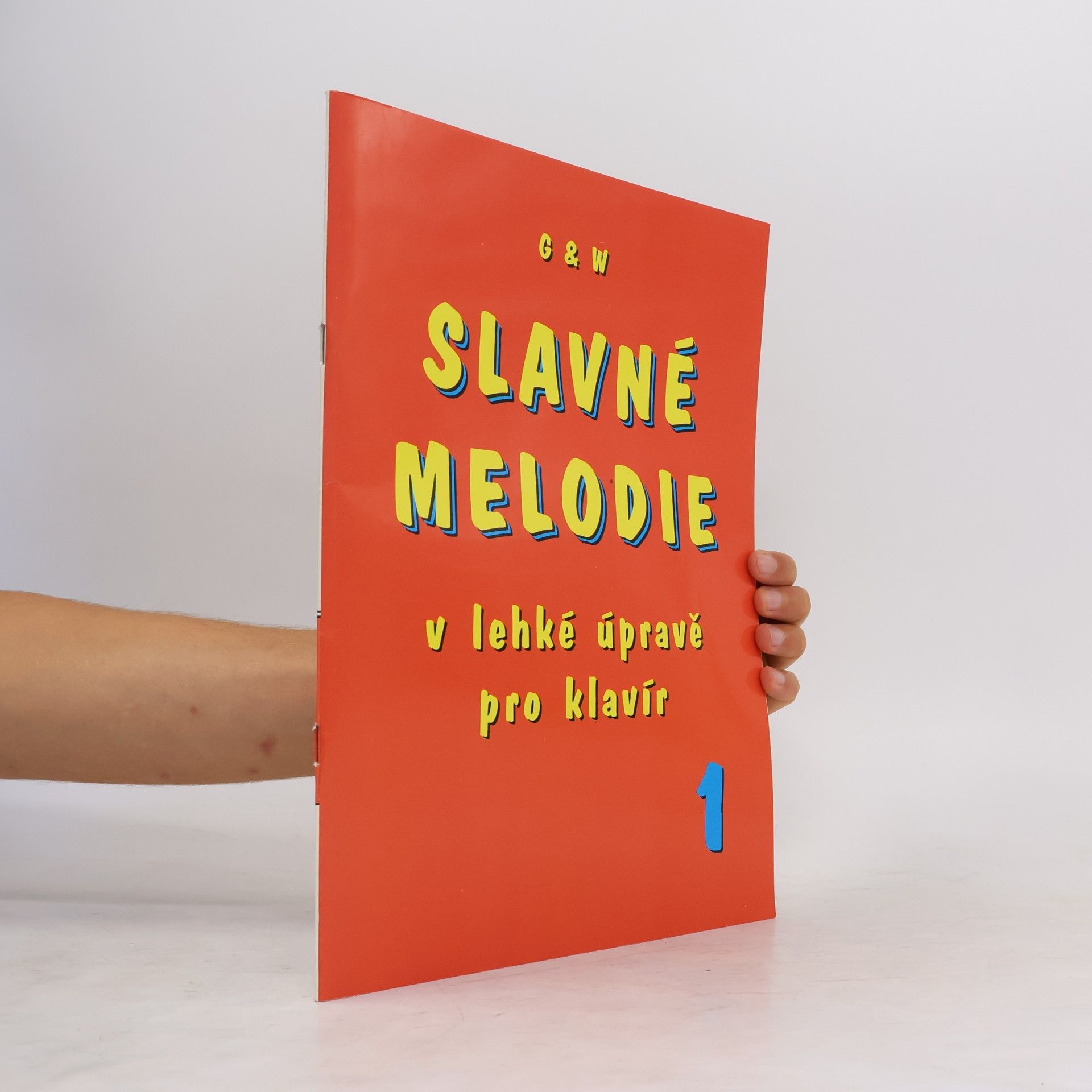G+W Slavné melodie v lehké úpravě pro klavír 1.díl+CD