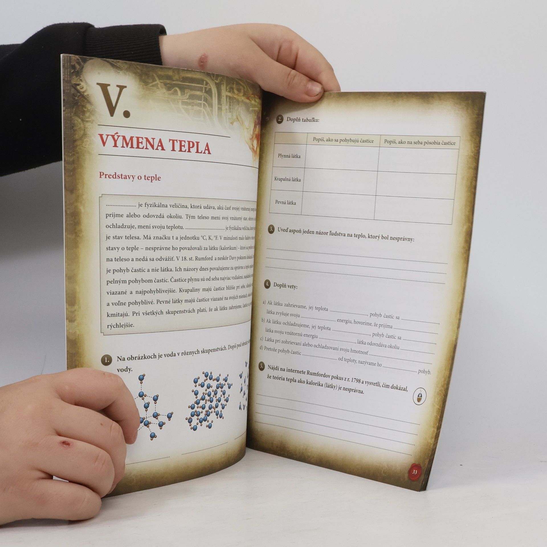 Kolektiv autorů Hravá fyzika - Pracovný zošit pre 7. ročník ZŠ a sekundu GOŠ