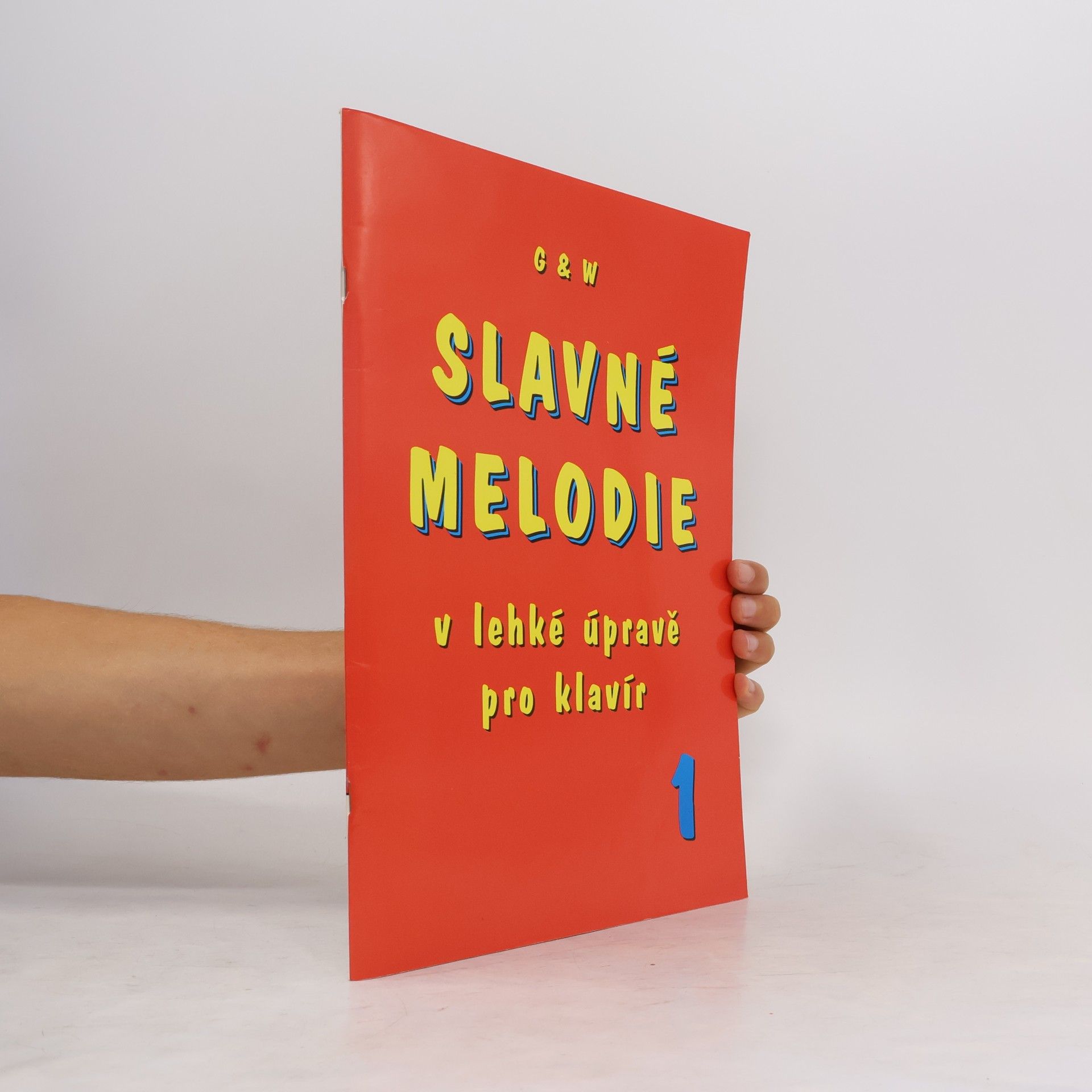 G+W Slavné melodie v lehké úpravě pro klavír 1.díl+CD
