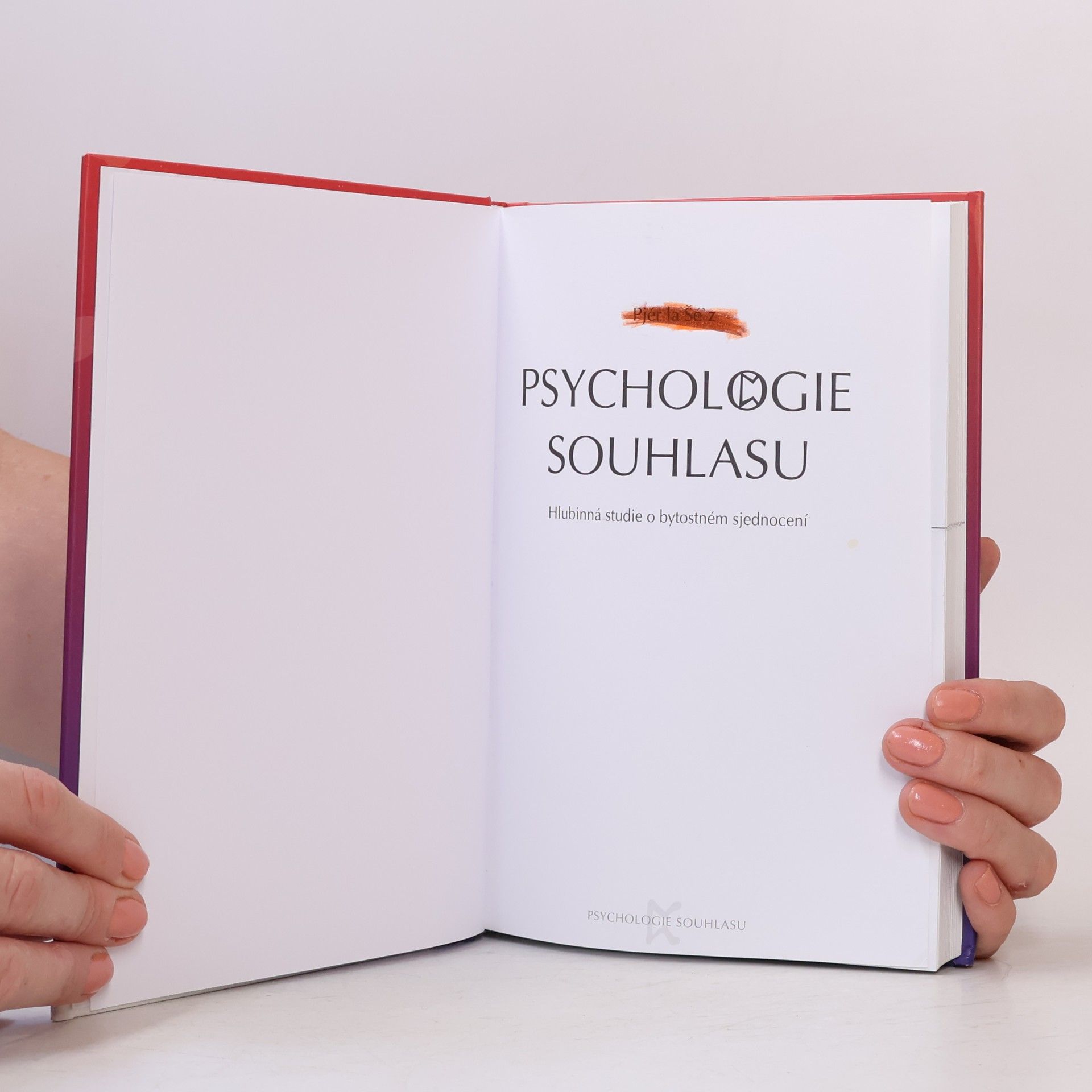 Pjér la Šéz Psychologie souhlasu. Hlubinná studie o bytostném sjednocení