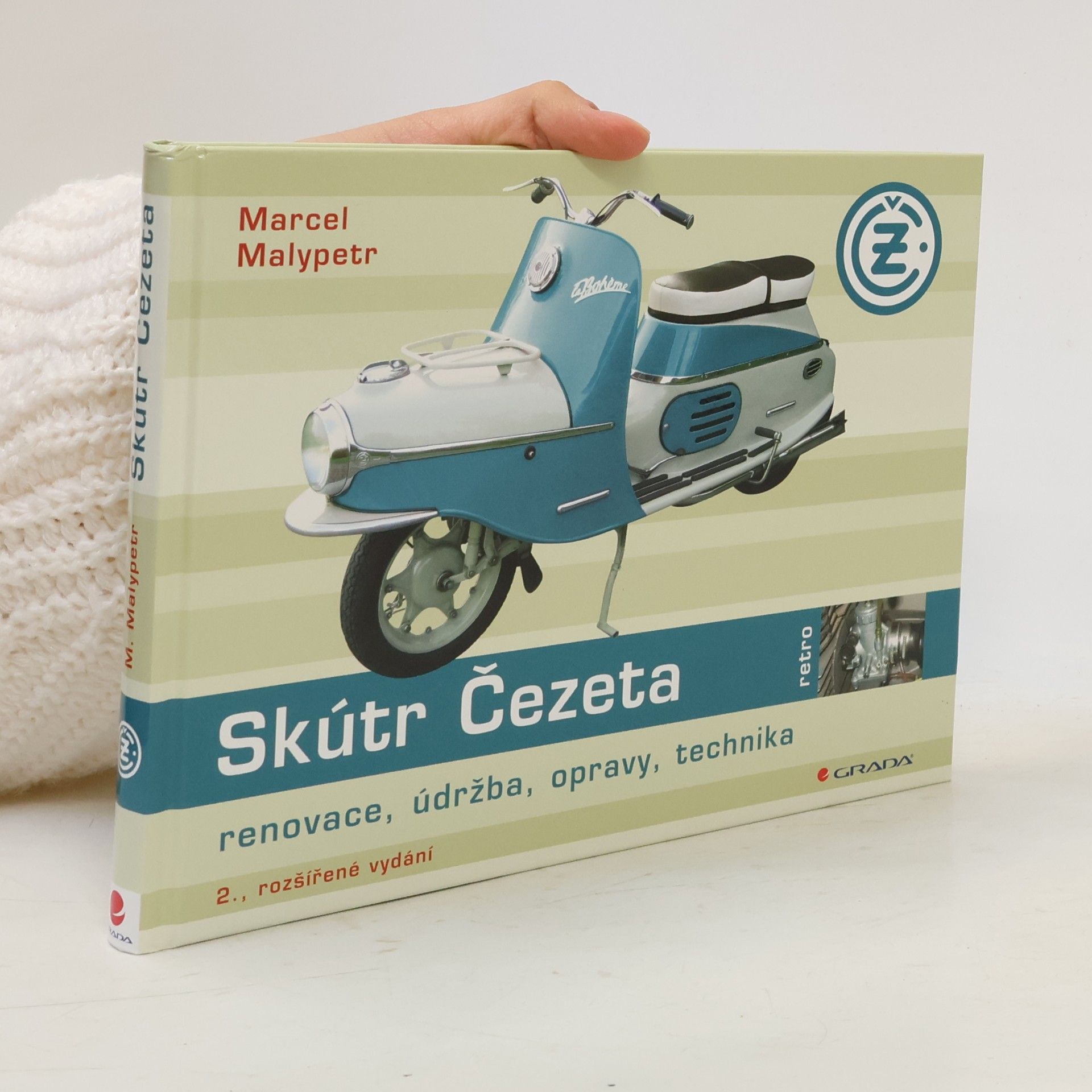 Marcel Malypetr Skútr Čezeta: renovace, údržba, opravy, technika