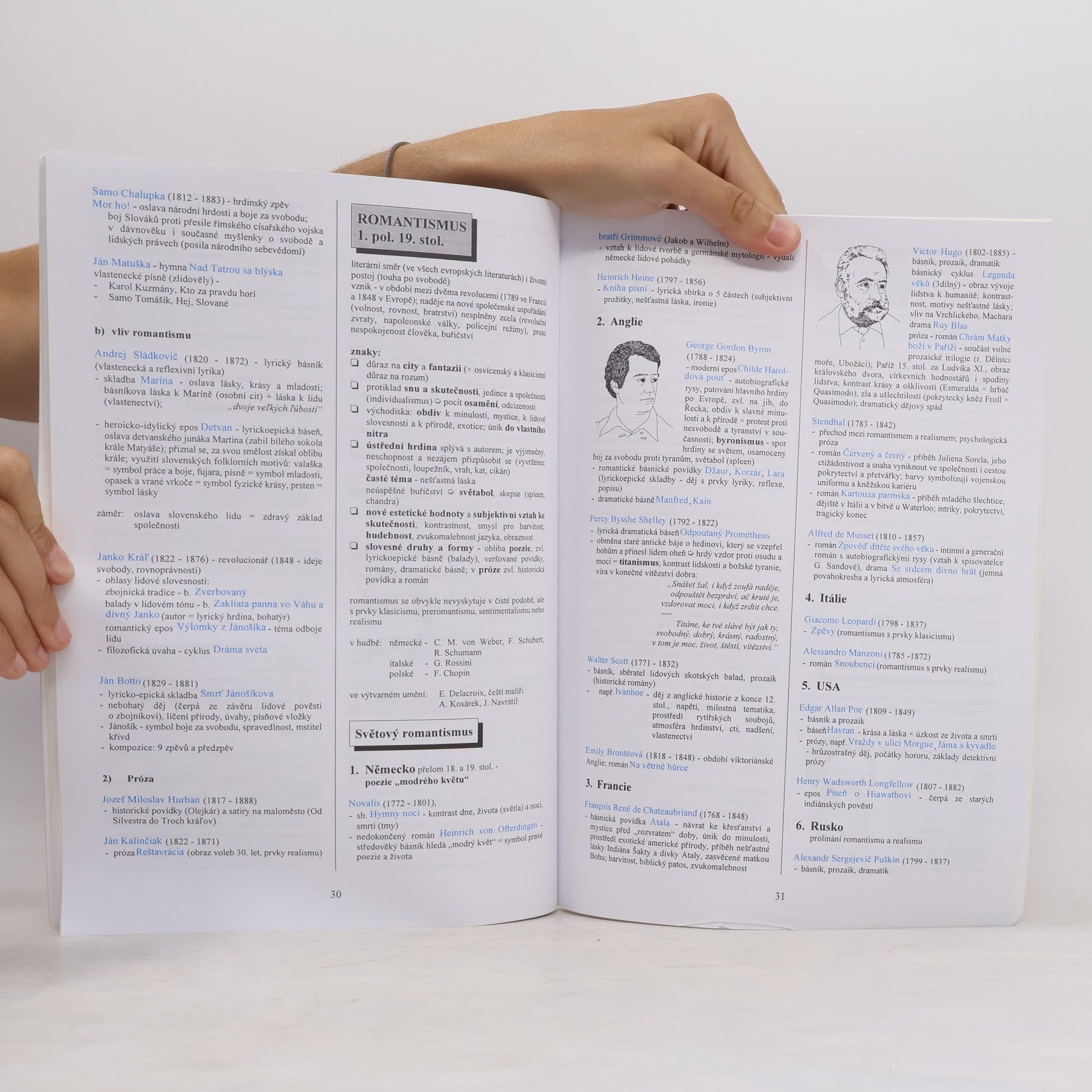 Marie Sochrová Literatura v kostce pro střední školy