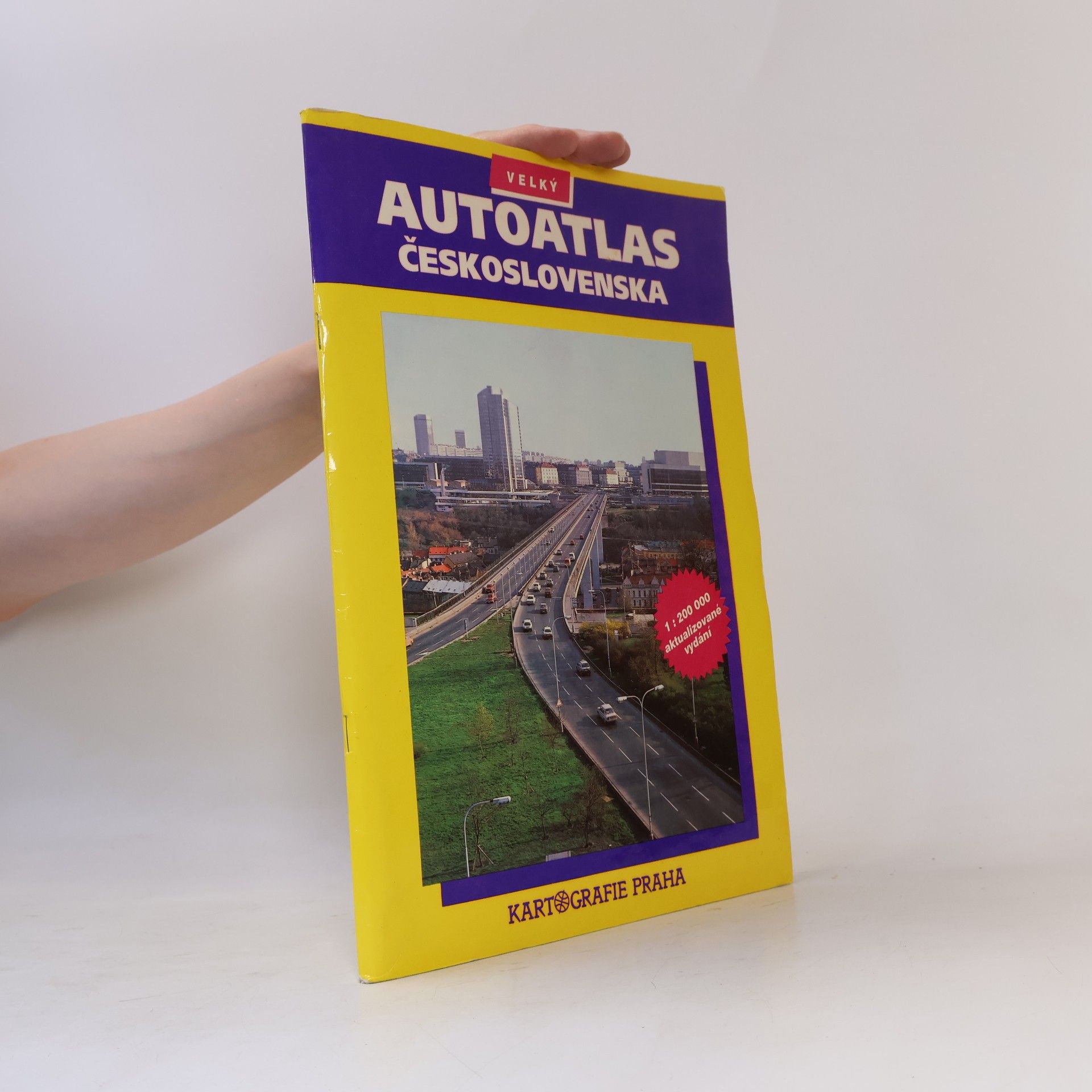Collectif d'auteurs Velký autoatlas Československa