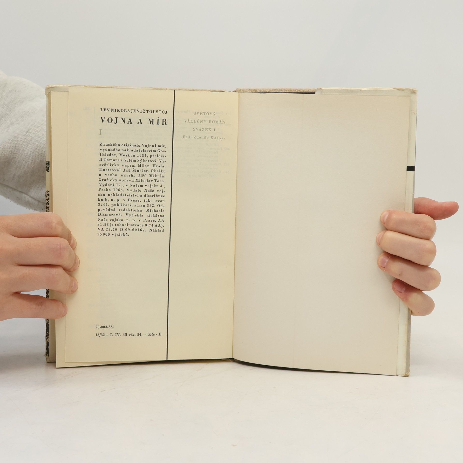 Lev Nikolajevič Tolstoj Vojna a mír I