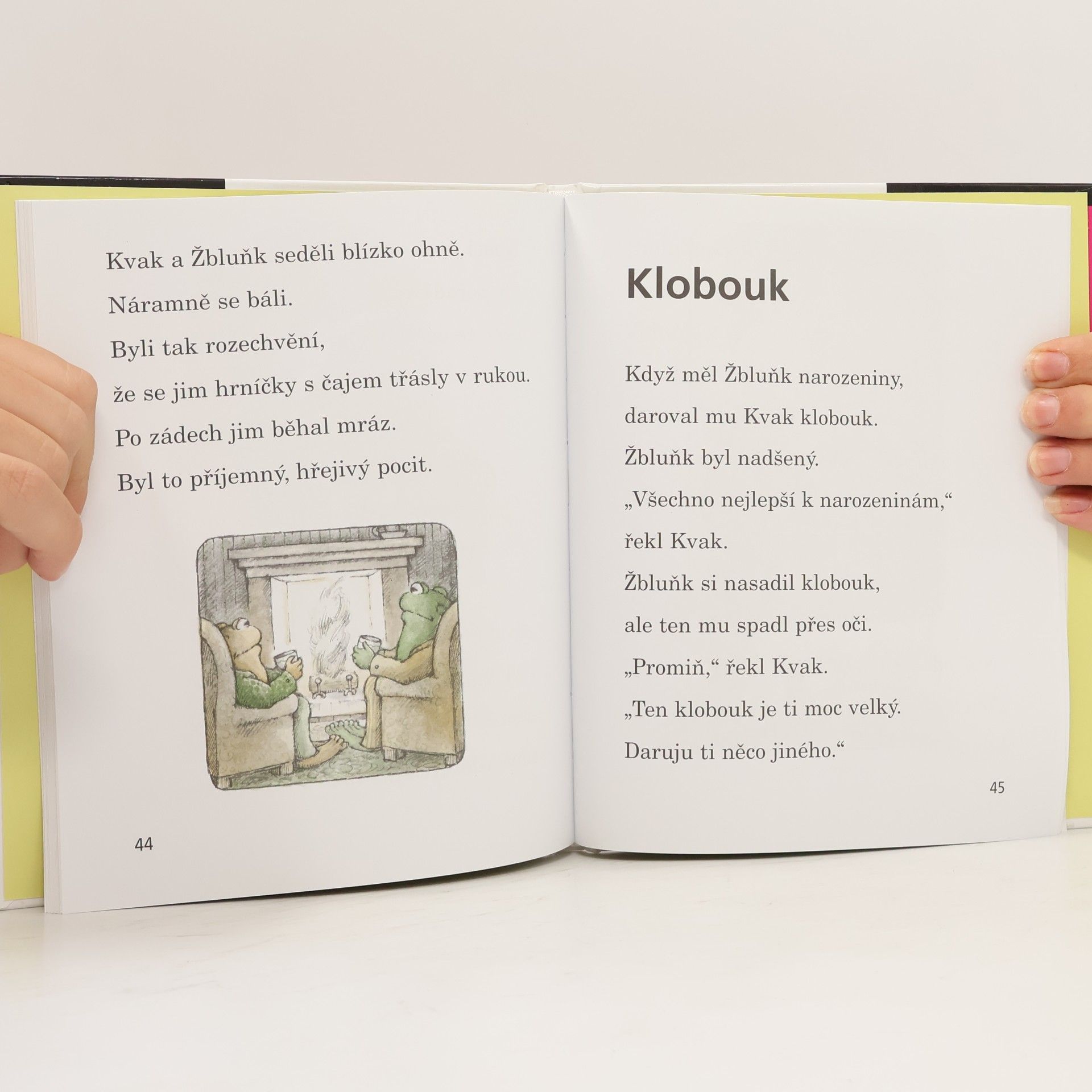 Arnold Lobel Kvak a Žbluňk se bojí rádi