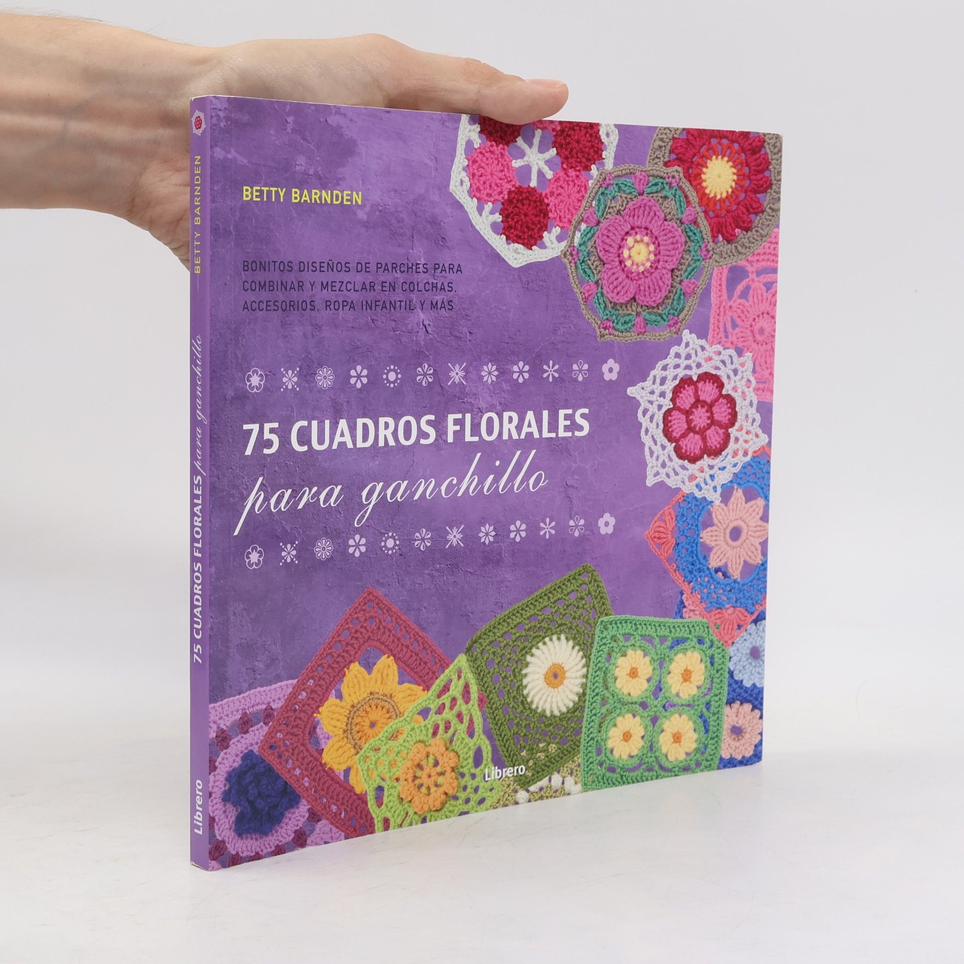 Betty Barnden 75 cuadros florales para ganchillo