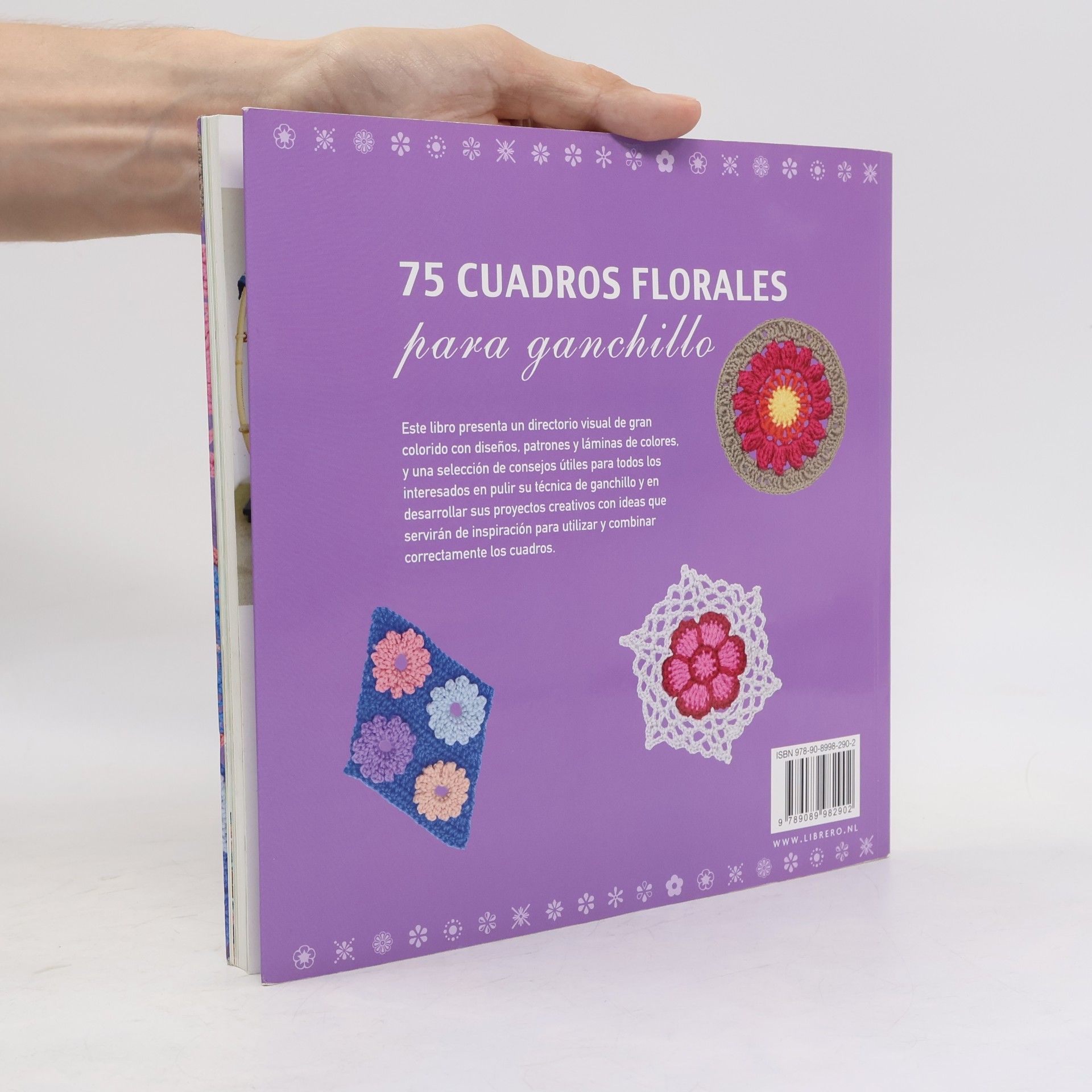 Betty Barnden 75 cuadros florales para ganchillo