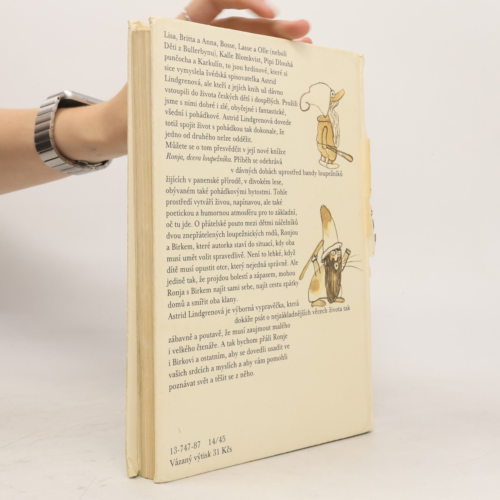 Astrid Lindgren Ronja, dcera loupežníka
