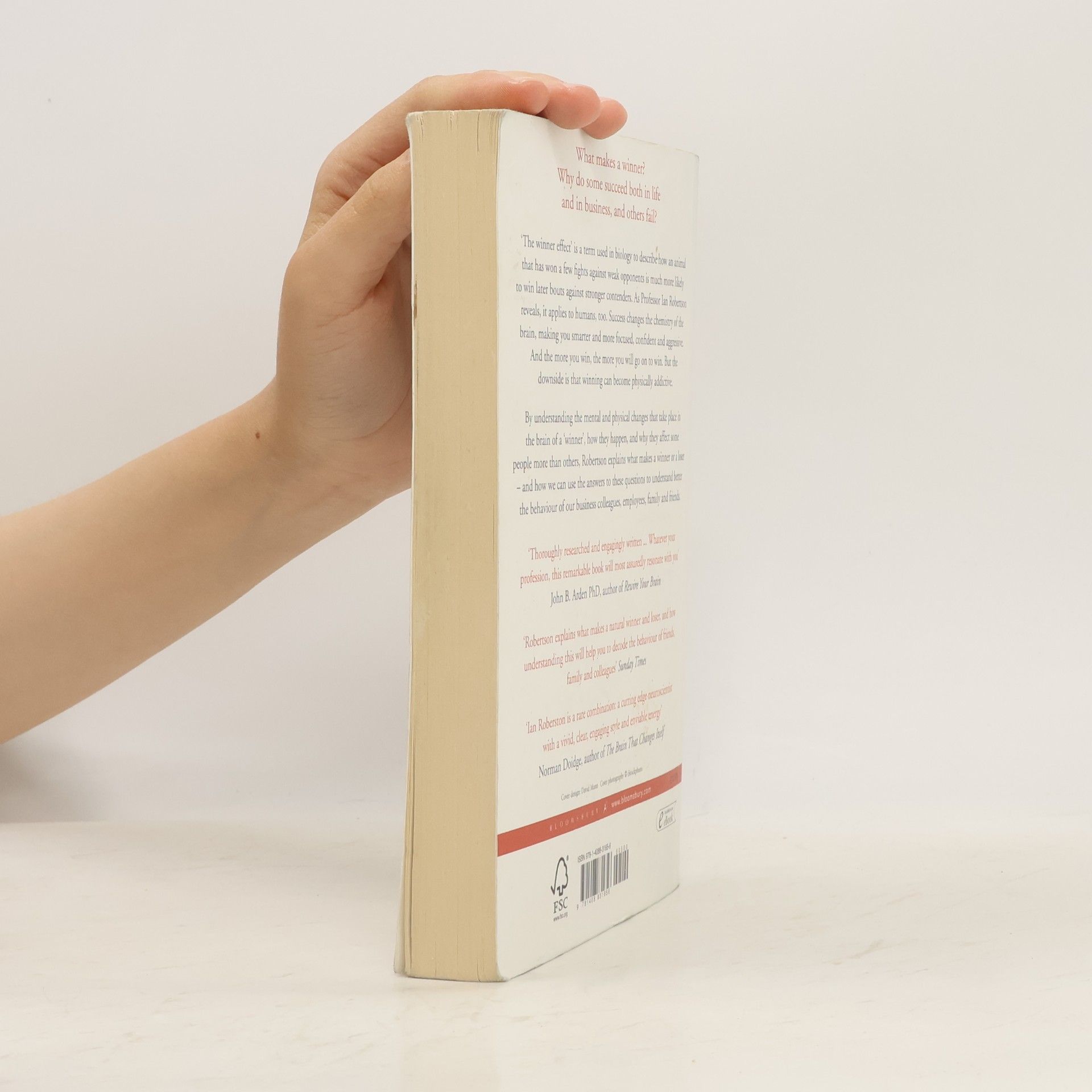 Ian Robertson The Winner Effect. Macht, englische Ausgabe