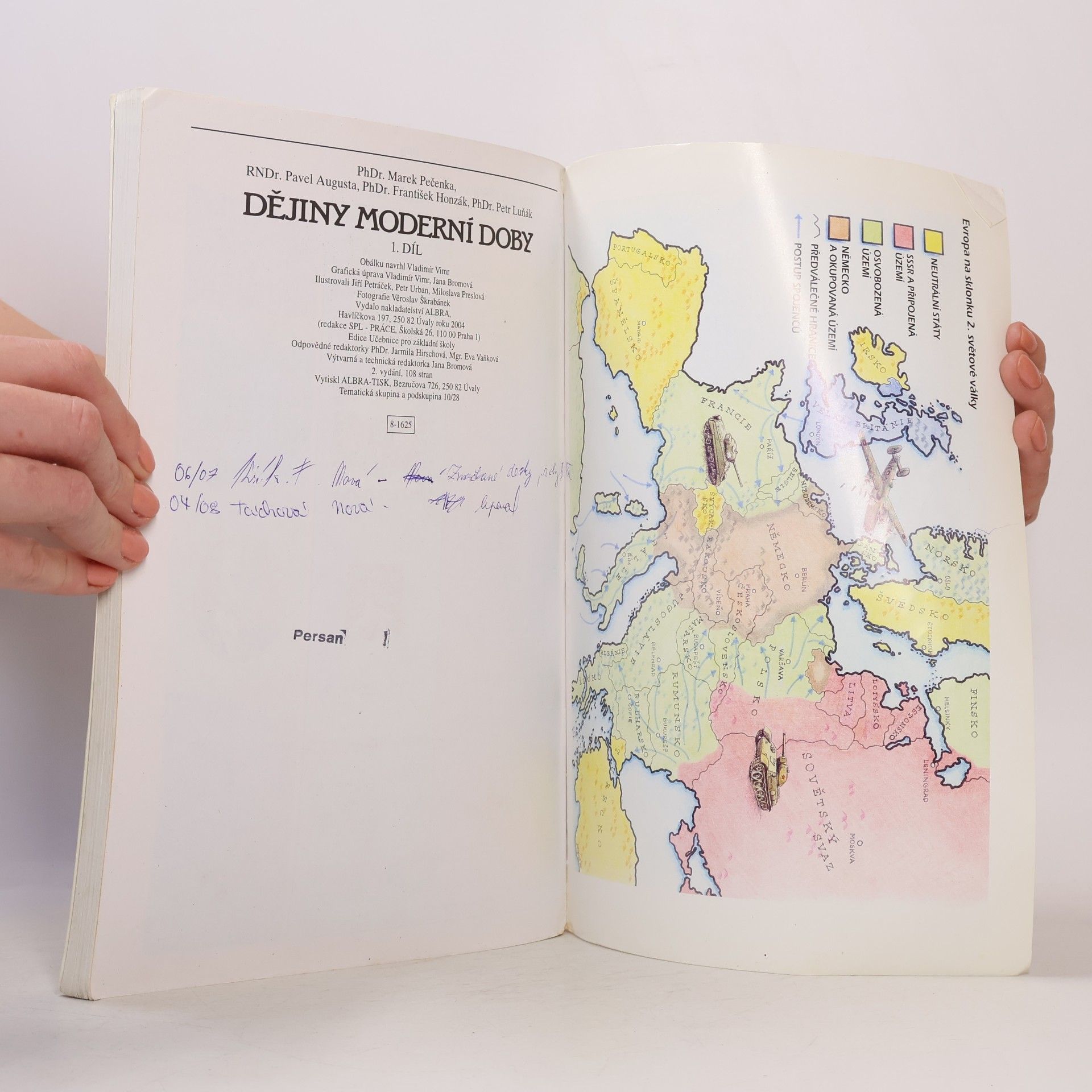 Auteurscollectief Dějiny moderní doby - 1. díl