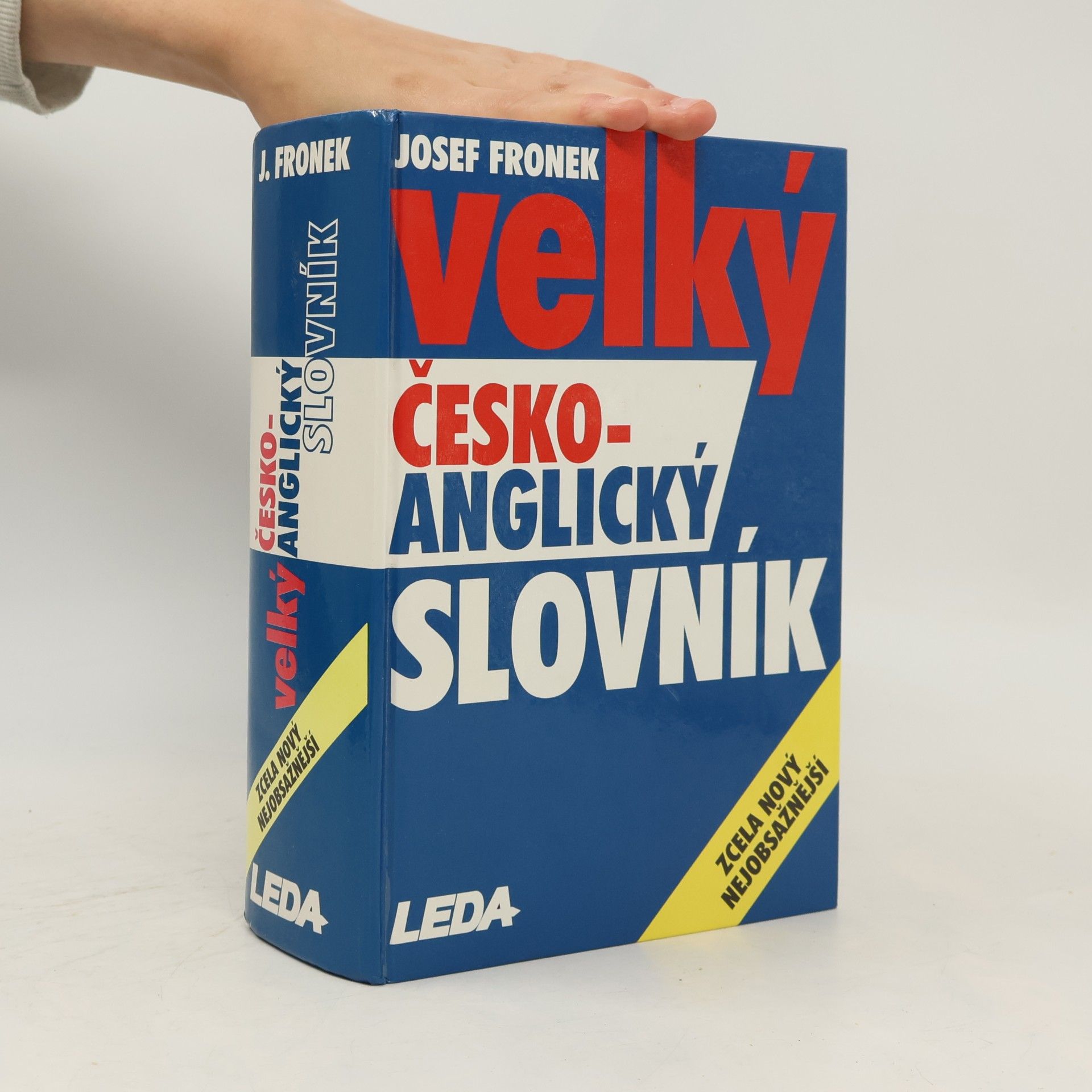 Josef Fronek Velký česko-anglický slovník
