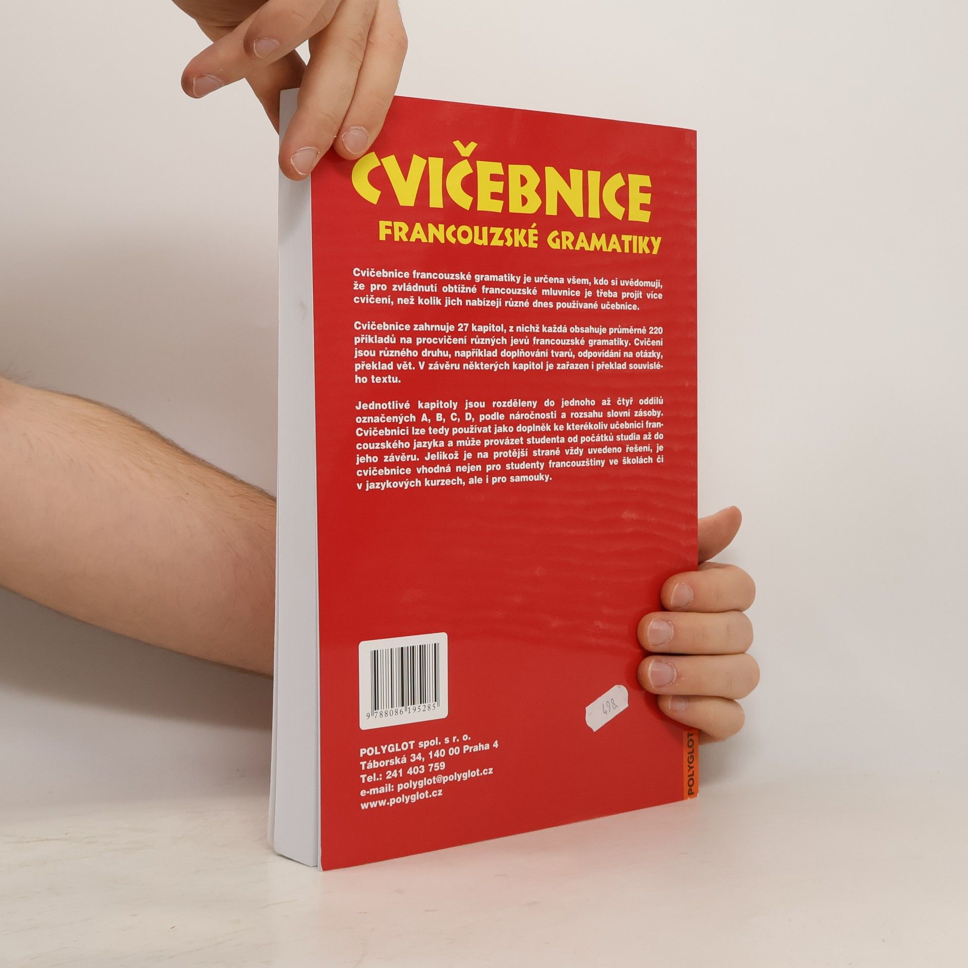 Marc Baudinet Cvičebnice francouzské gramatiky. Příklady k základním gramatickým jevům s řešením