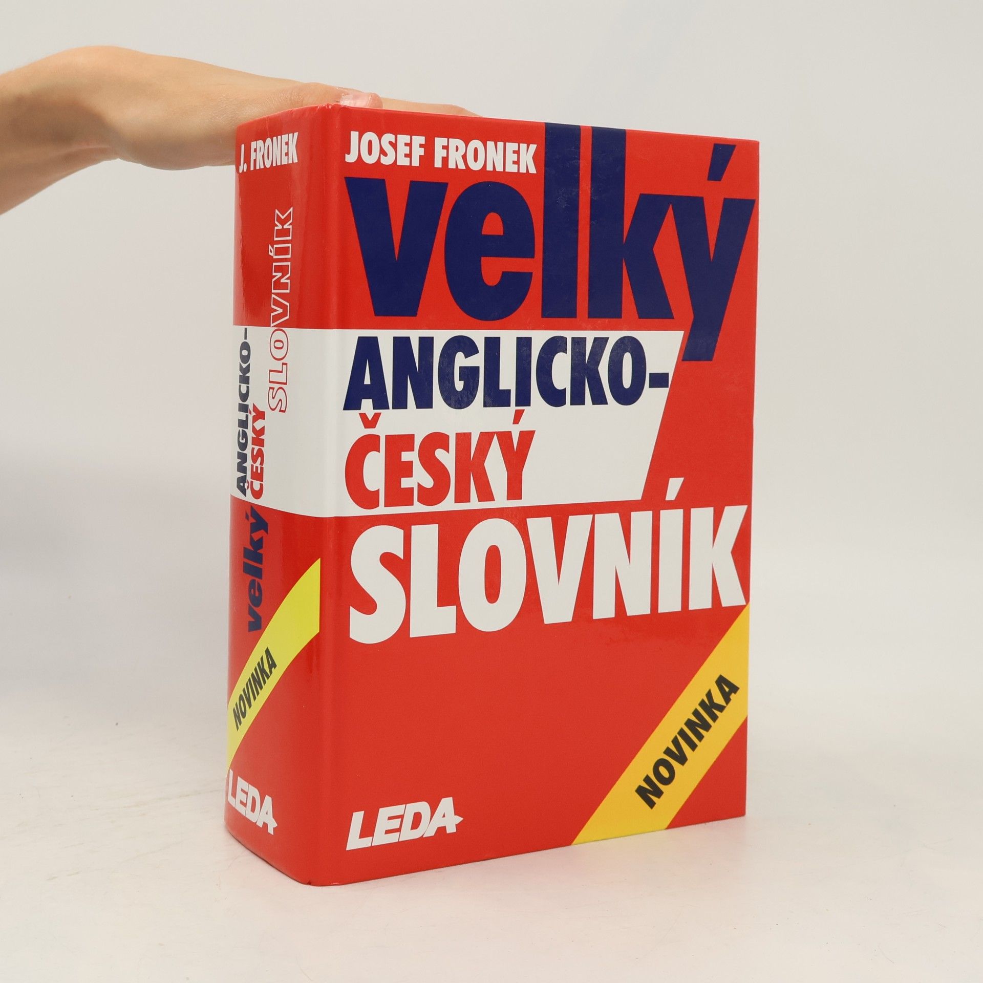 Josef Fronek Velký anglicko-český slovník