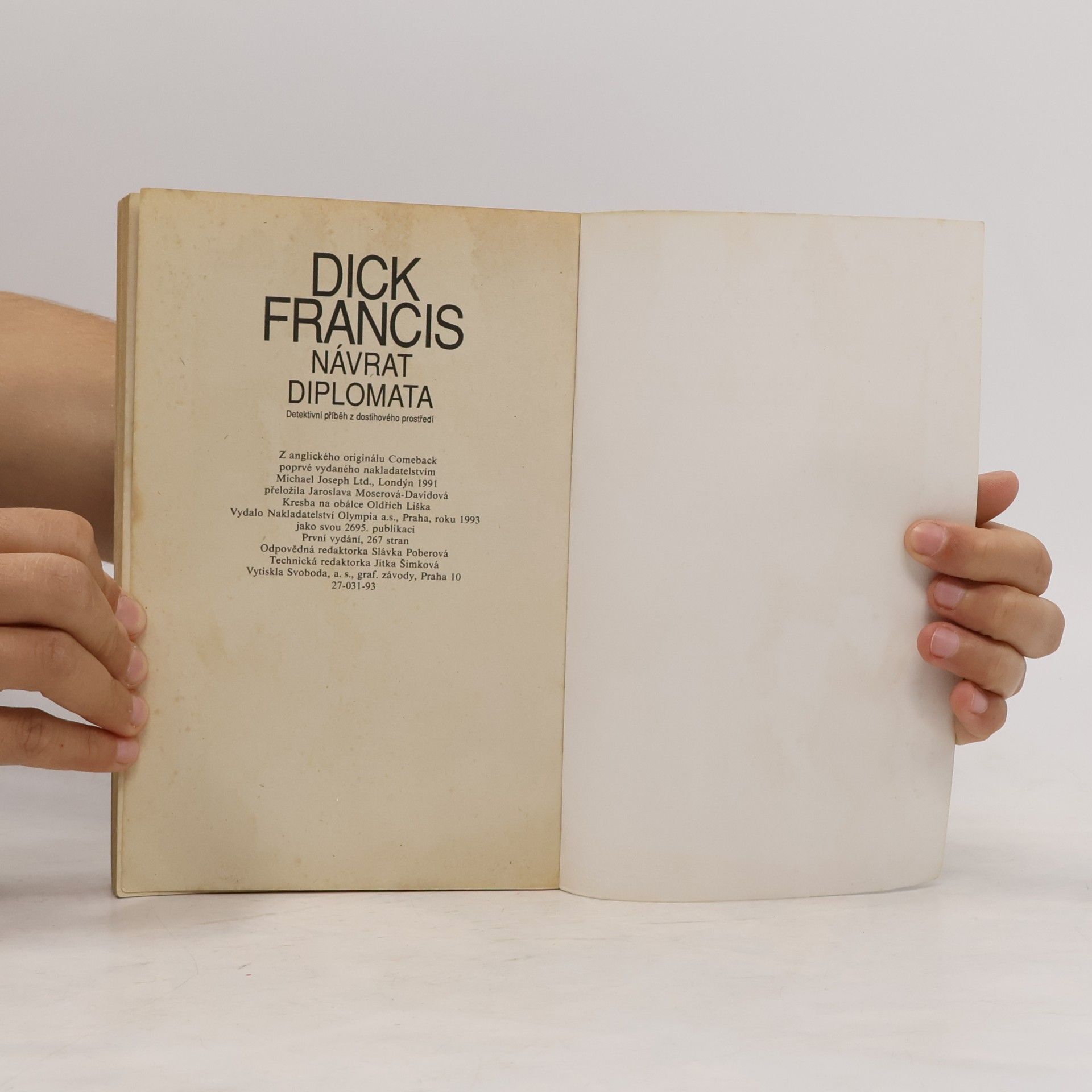 Dick Francis Návrat diplomata