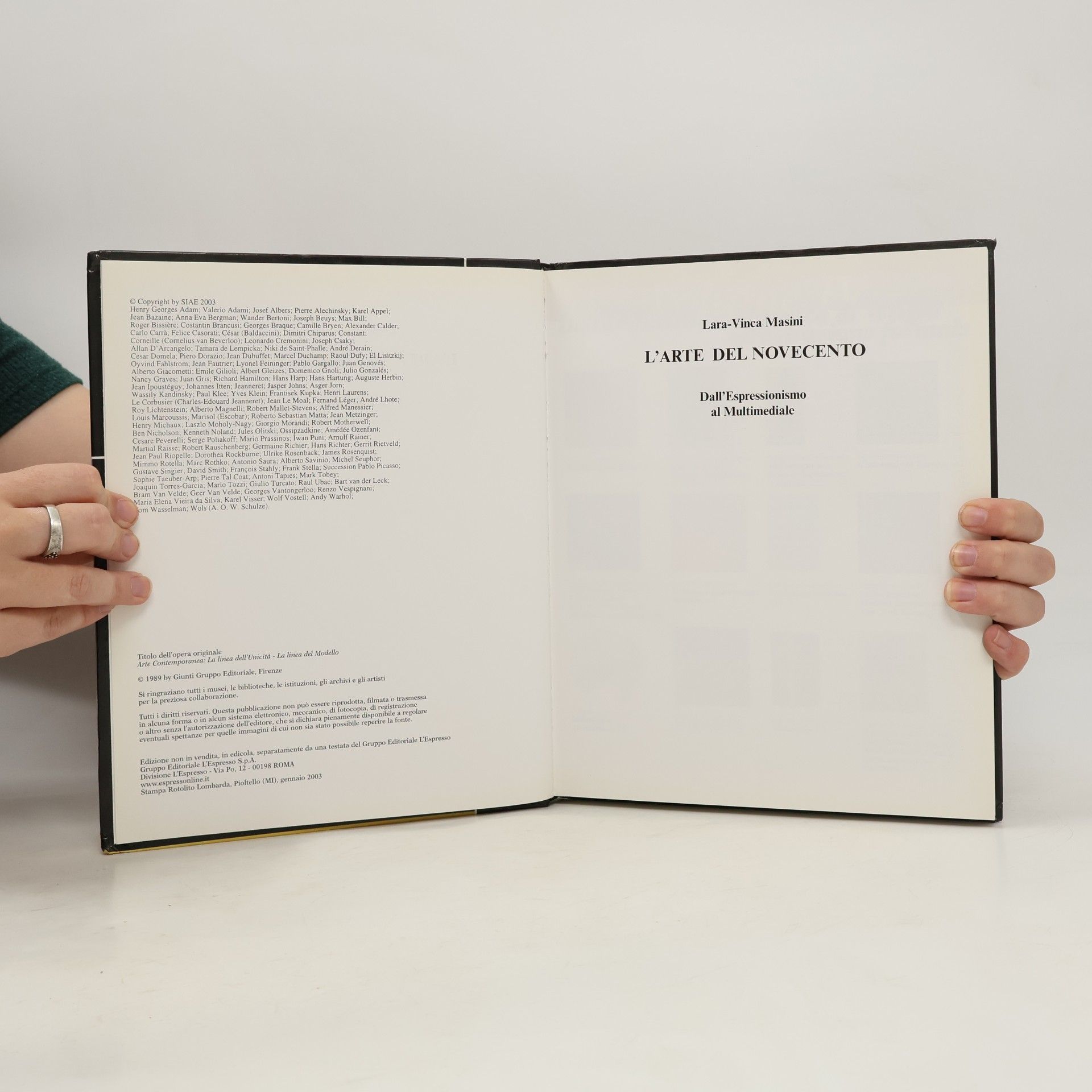 Lara Vinca Masini L'arte del Novecento 4