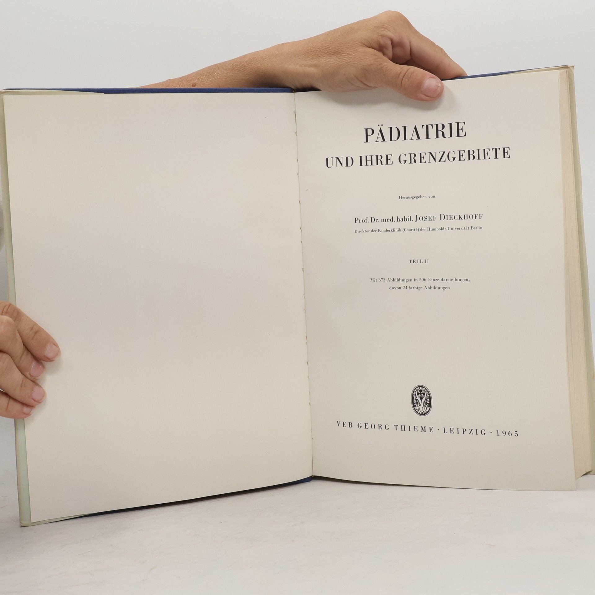 Josef Dieckhoff Pädiatrie und ihre Grenzgebiete