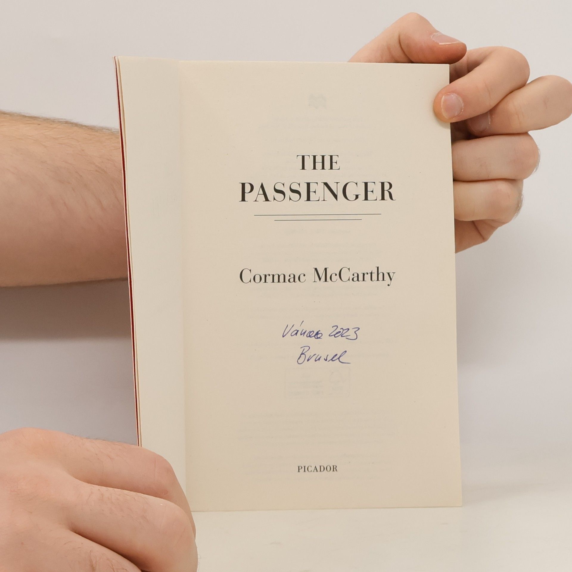 Cormac McCarthy The Passenger