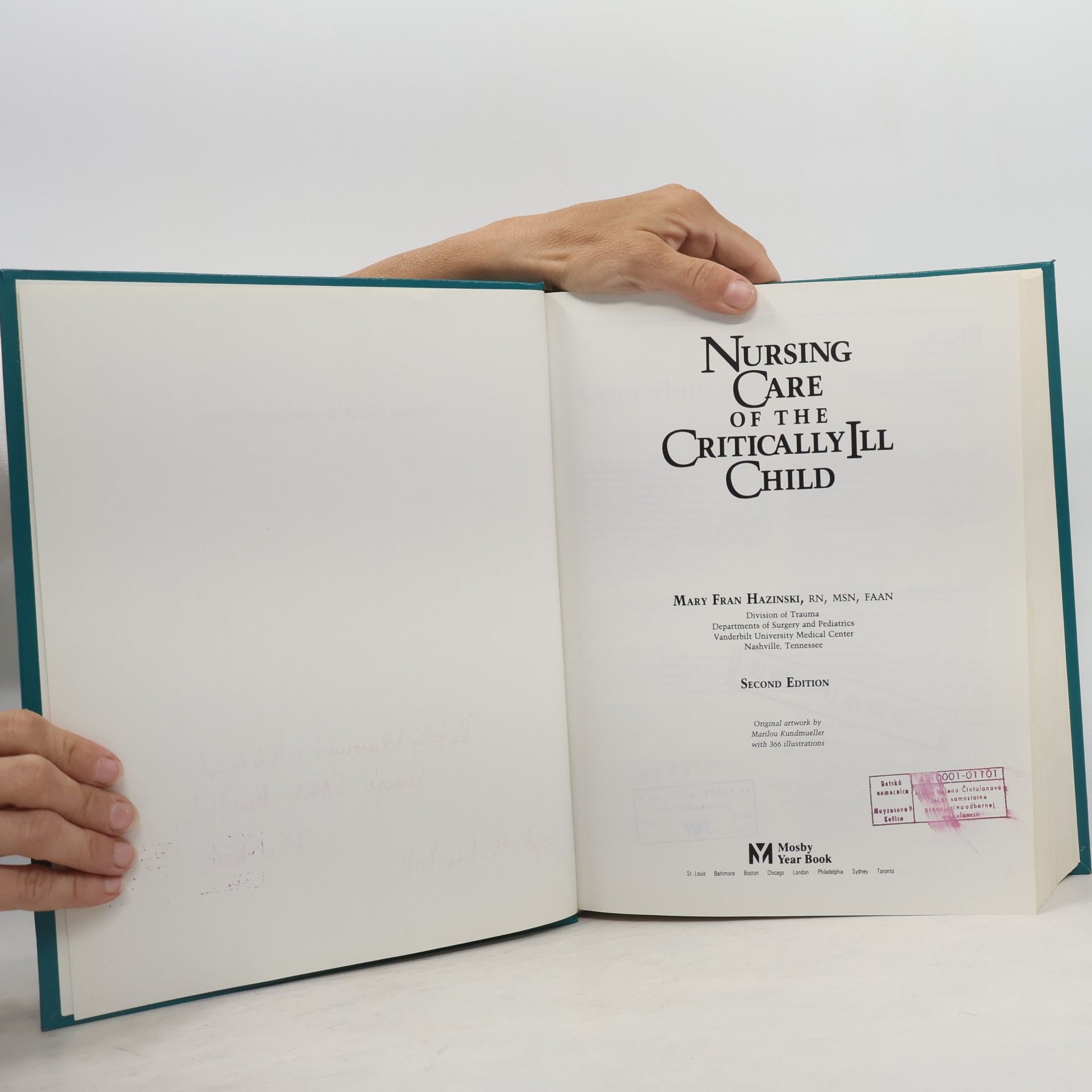 Mary Fran Hazinski Nursing Care of the Critically Ill Child