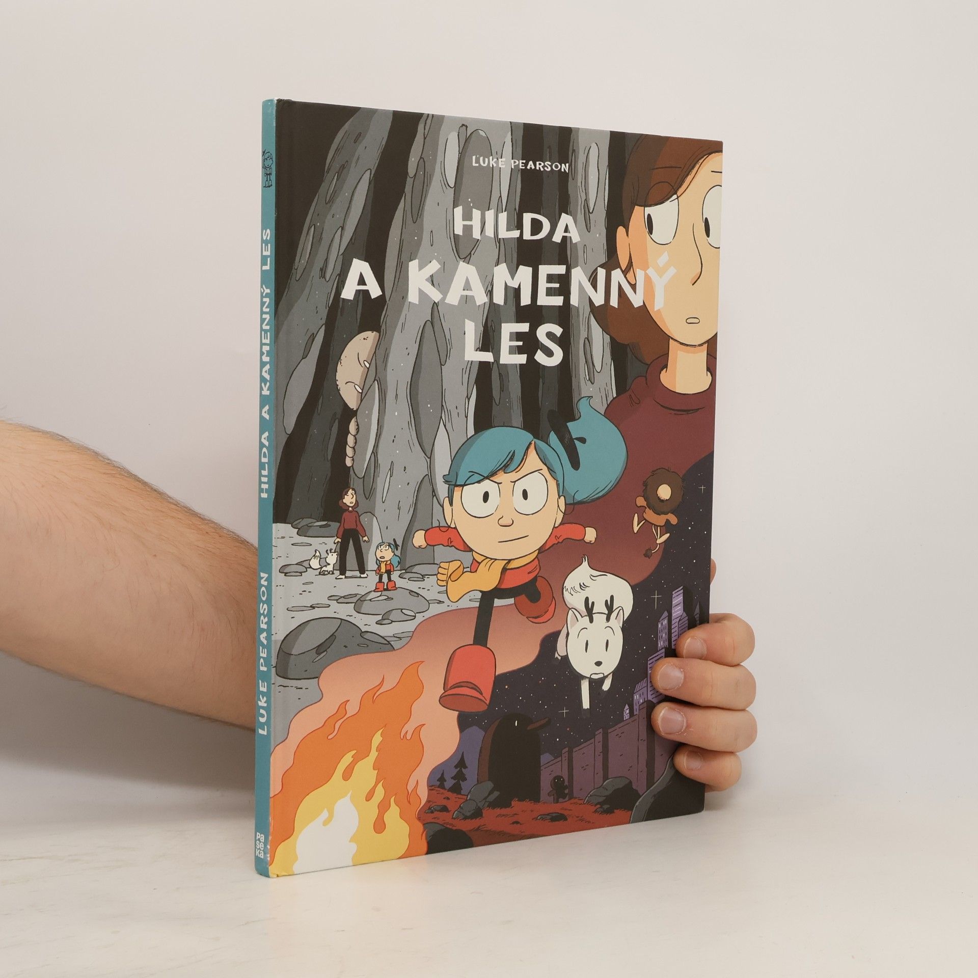 Luke Pearson Hilda a kamenný les