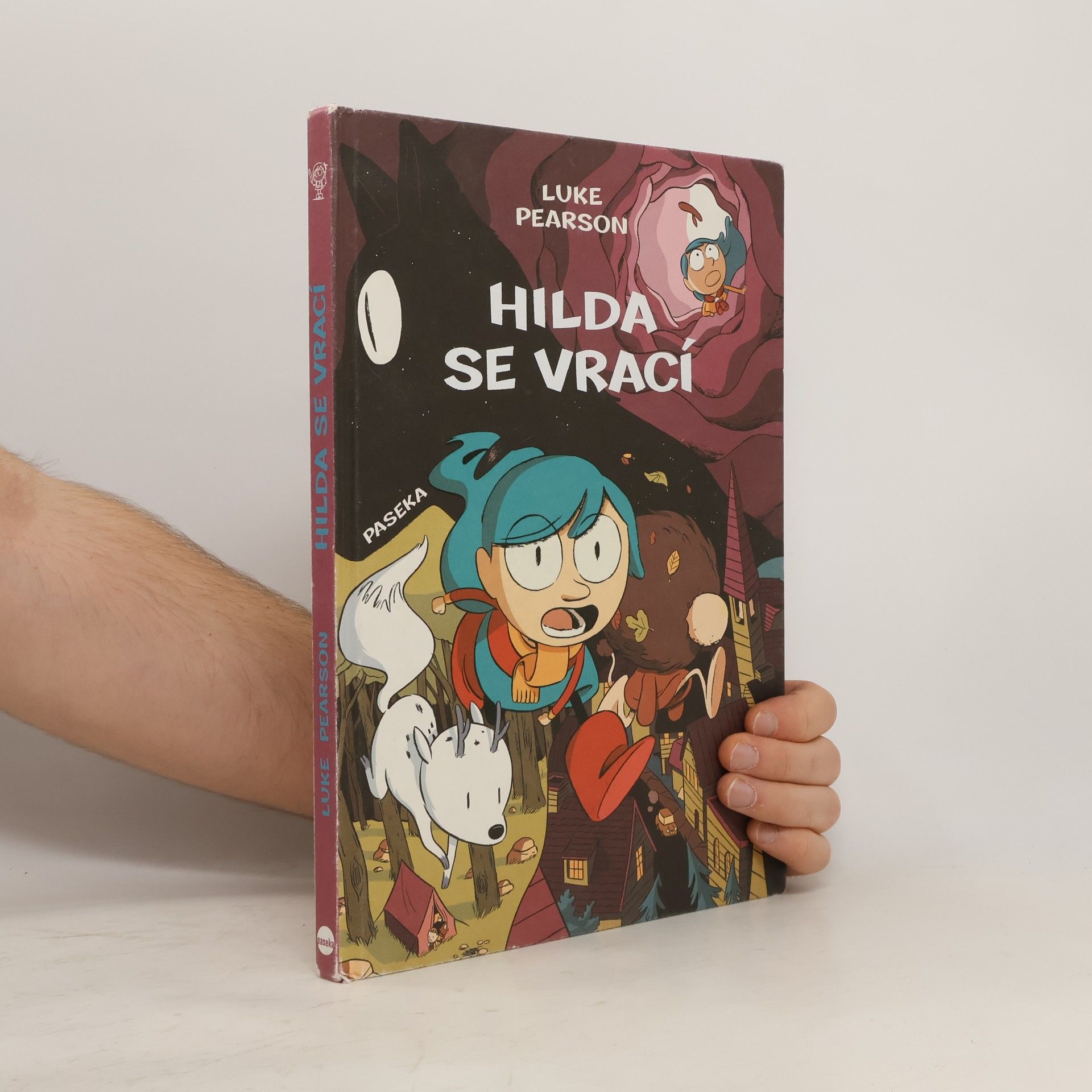 Luke Pearson Hilda a ptačí slavnost. Hilda a černý pes